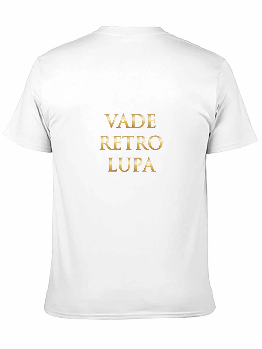 Vade Retro Lupa Black Graphic Tee