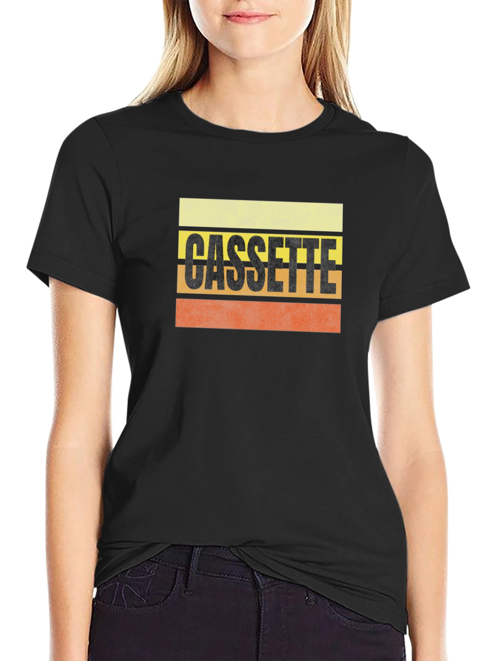 Cassette Retro Graphic Tee - Classic Style