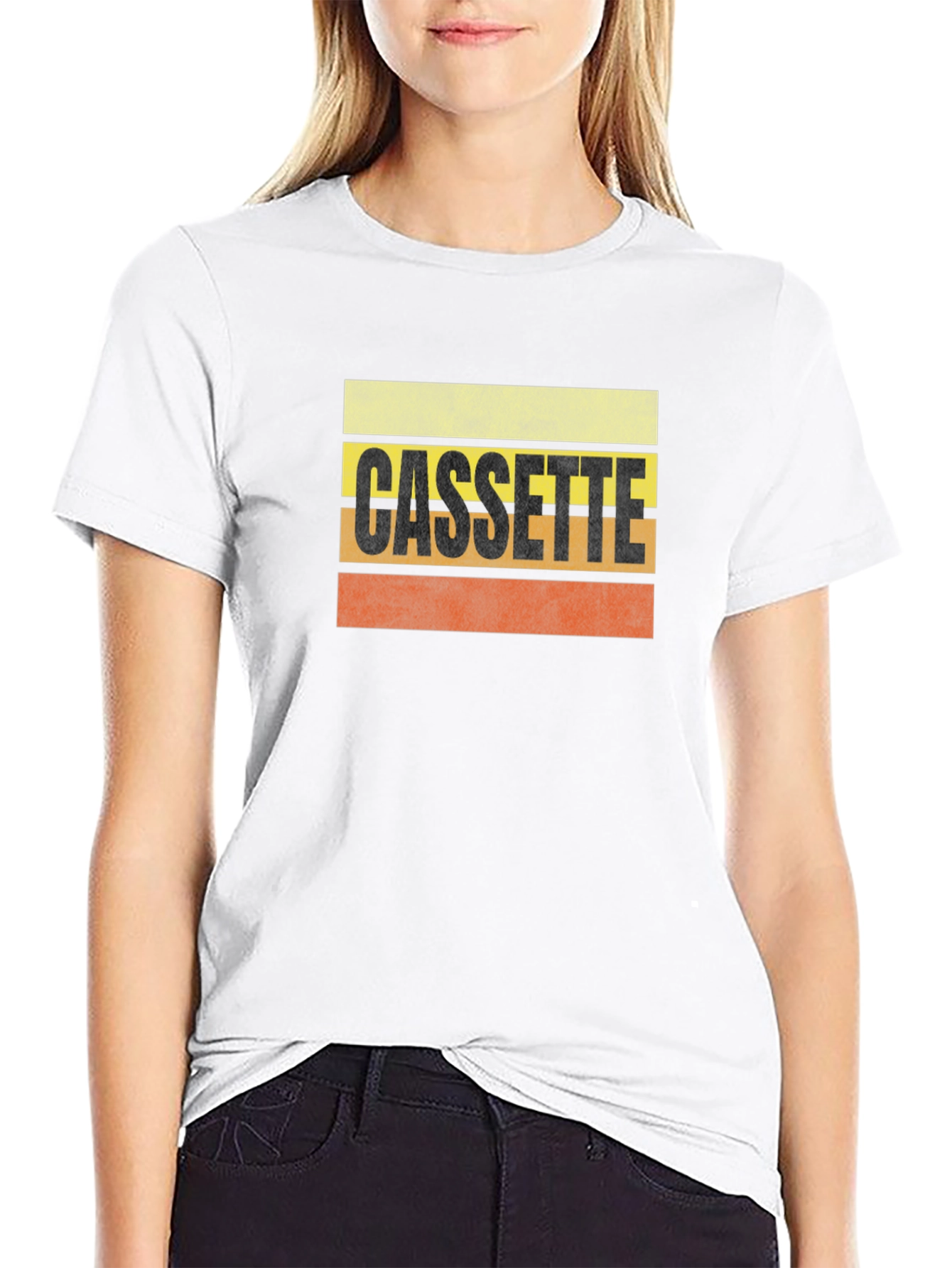 Cassette Retro Graphic Tee - Classic Style