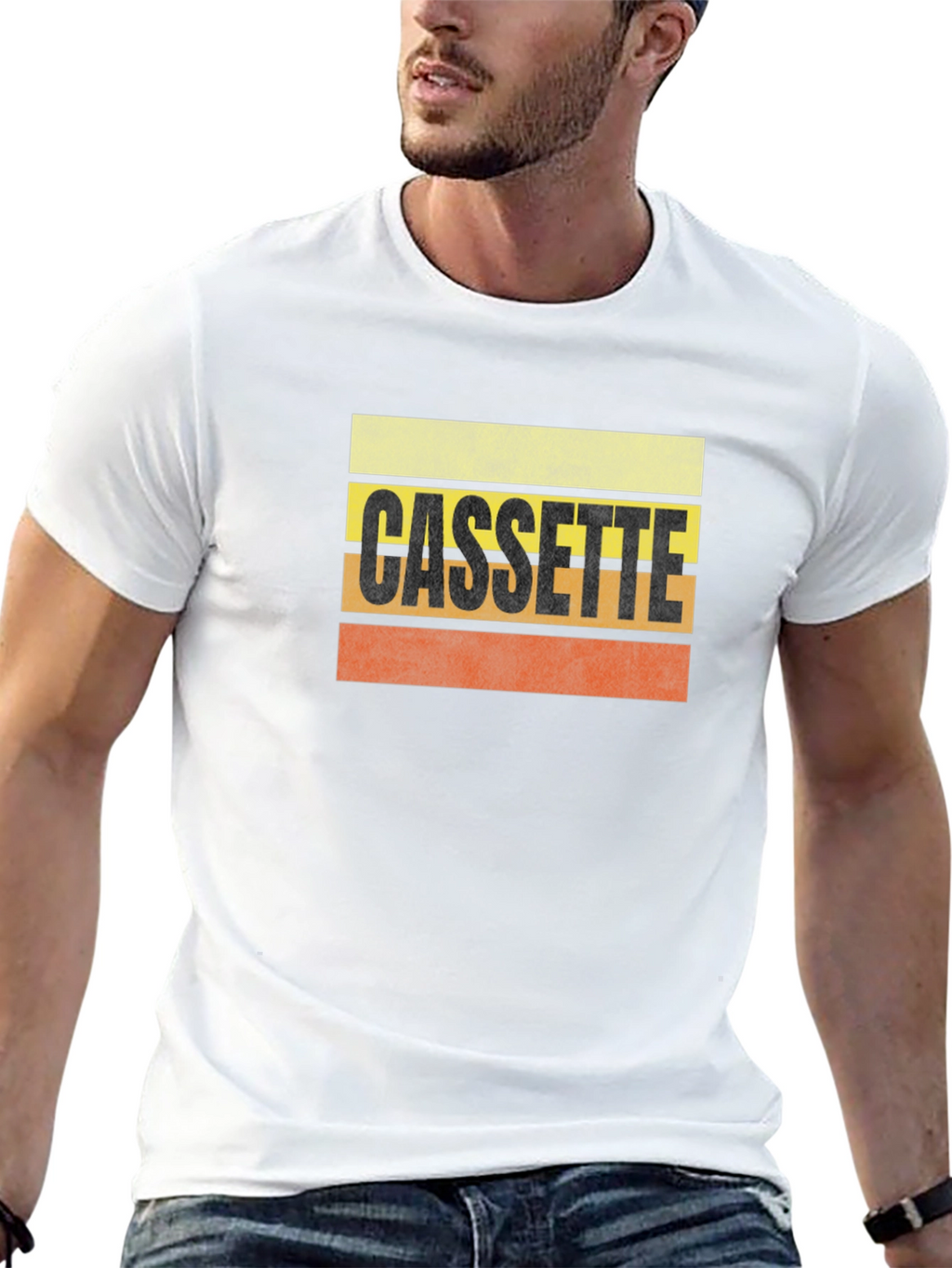 Cassette Retro Graphic Tee - Classic Style