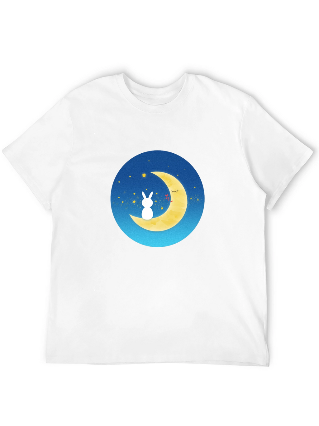Dreamy Moon Rabbit Graphic Tee