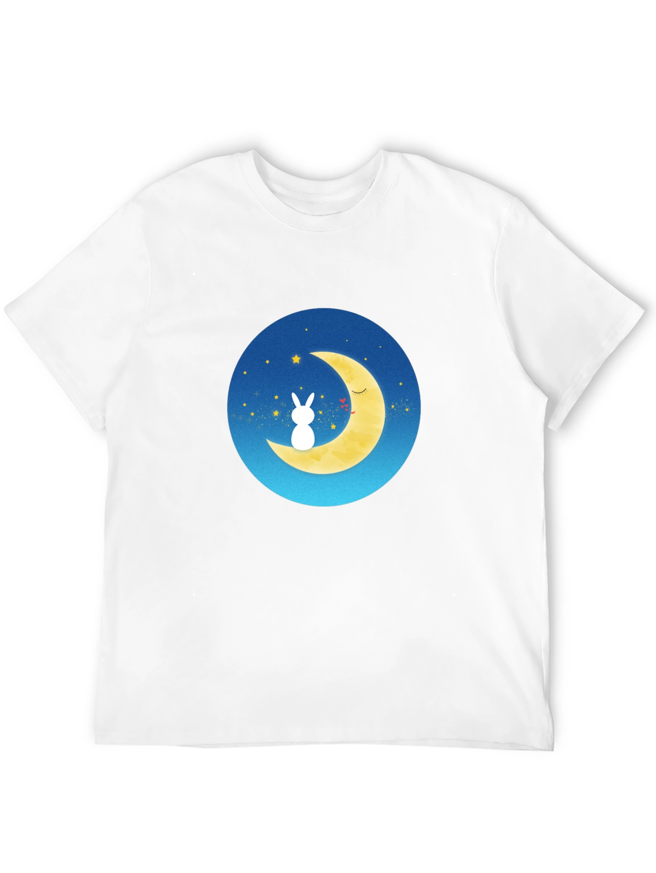Dreamy Moon Rabbit Graphic Tee