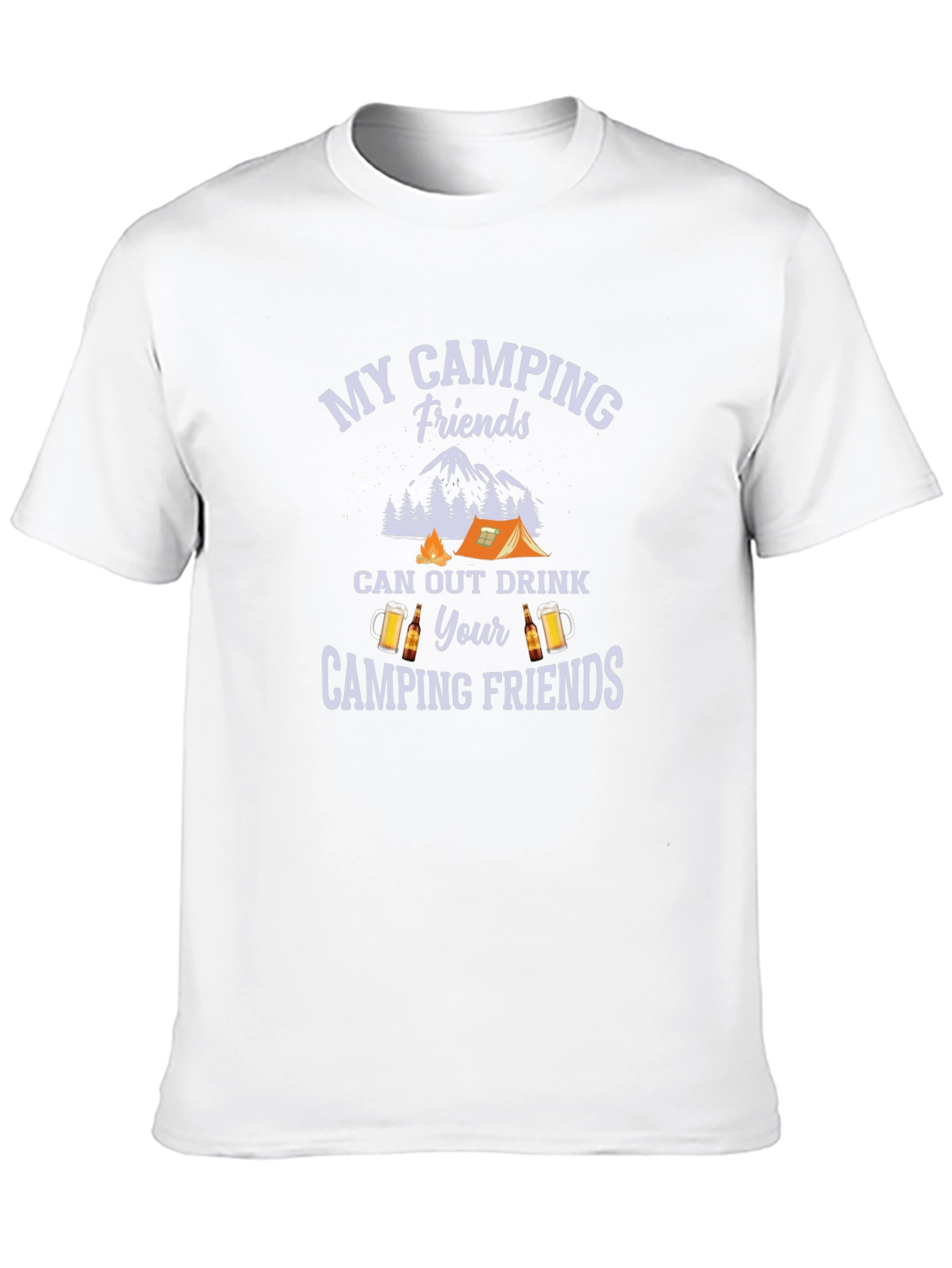 Camping Friends T-Shirt - Drinking Buddies