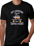 Camping Friends T-Shirt - Drinking Buddies