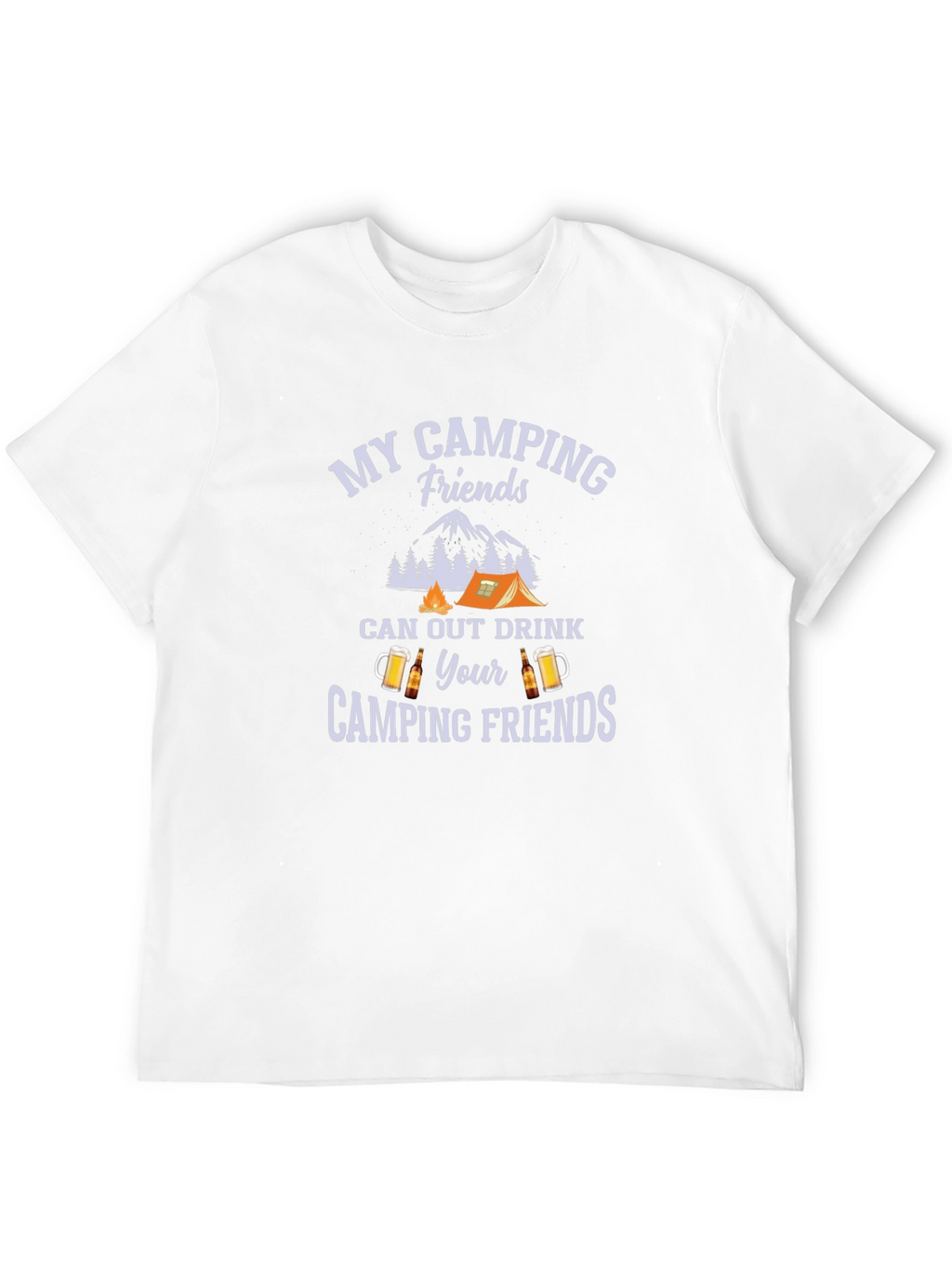 Camping Friends T-Shirt - Drinking Buddies