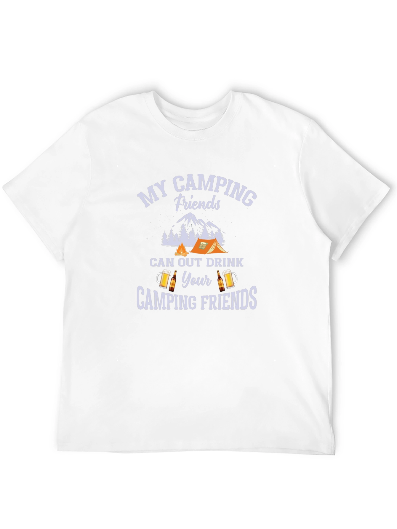 Camping Friends T-Shirt - Drinking Buddies