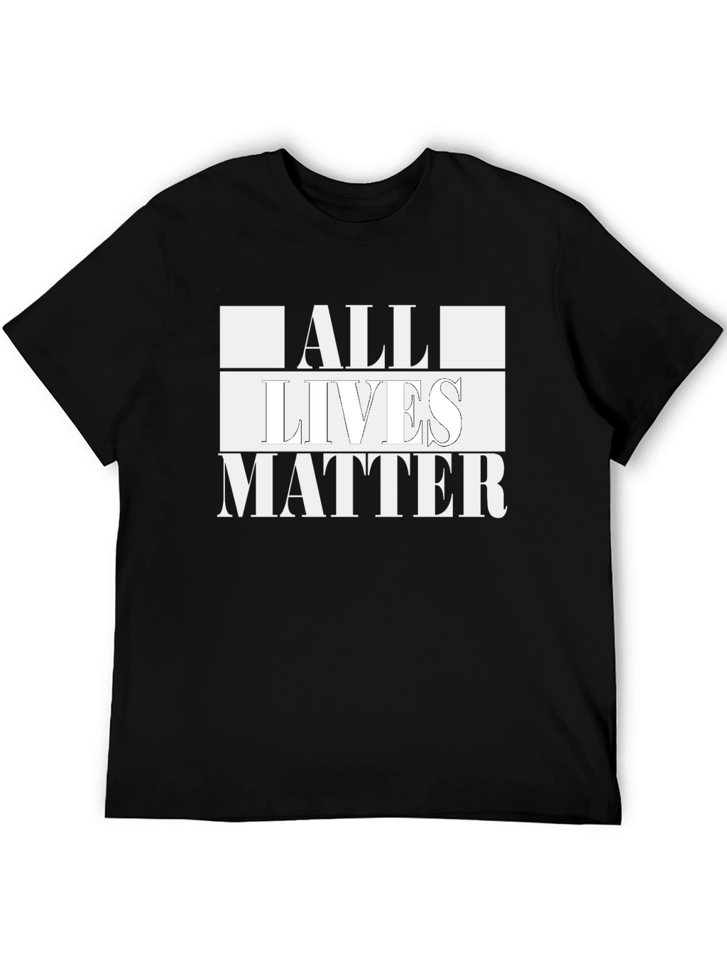 All Lives Matter Graphic Tee - Bold Statement Shirt
