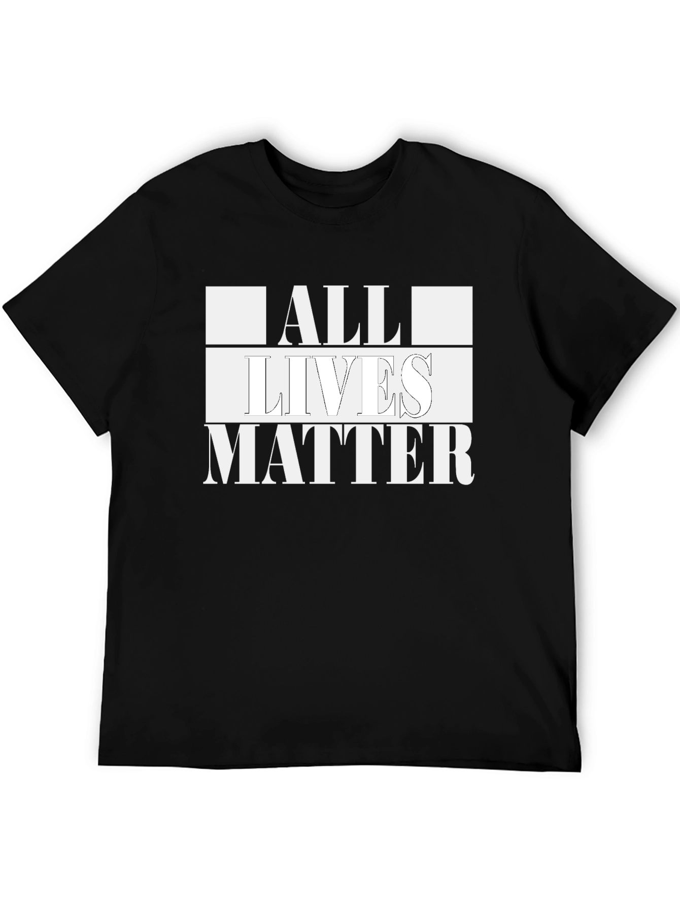 All Lives Matter Graphic Tee - Bold Statement Shirt