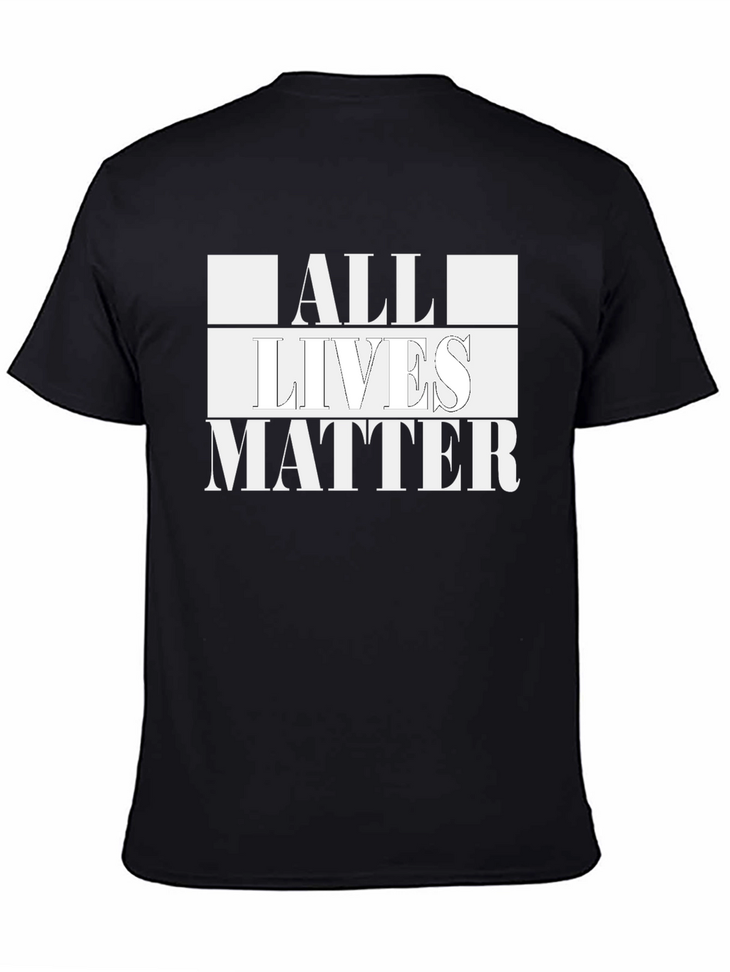 All Lives Matter Graphic Tee - Bold Statement Shirt
