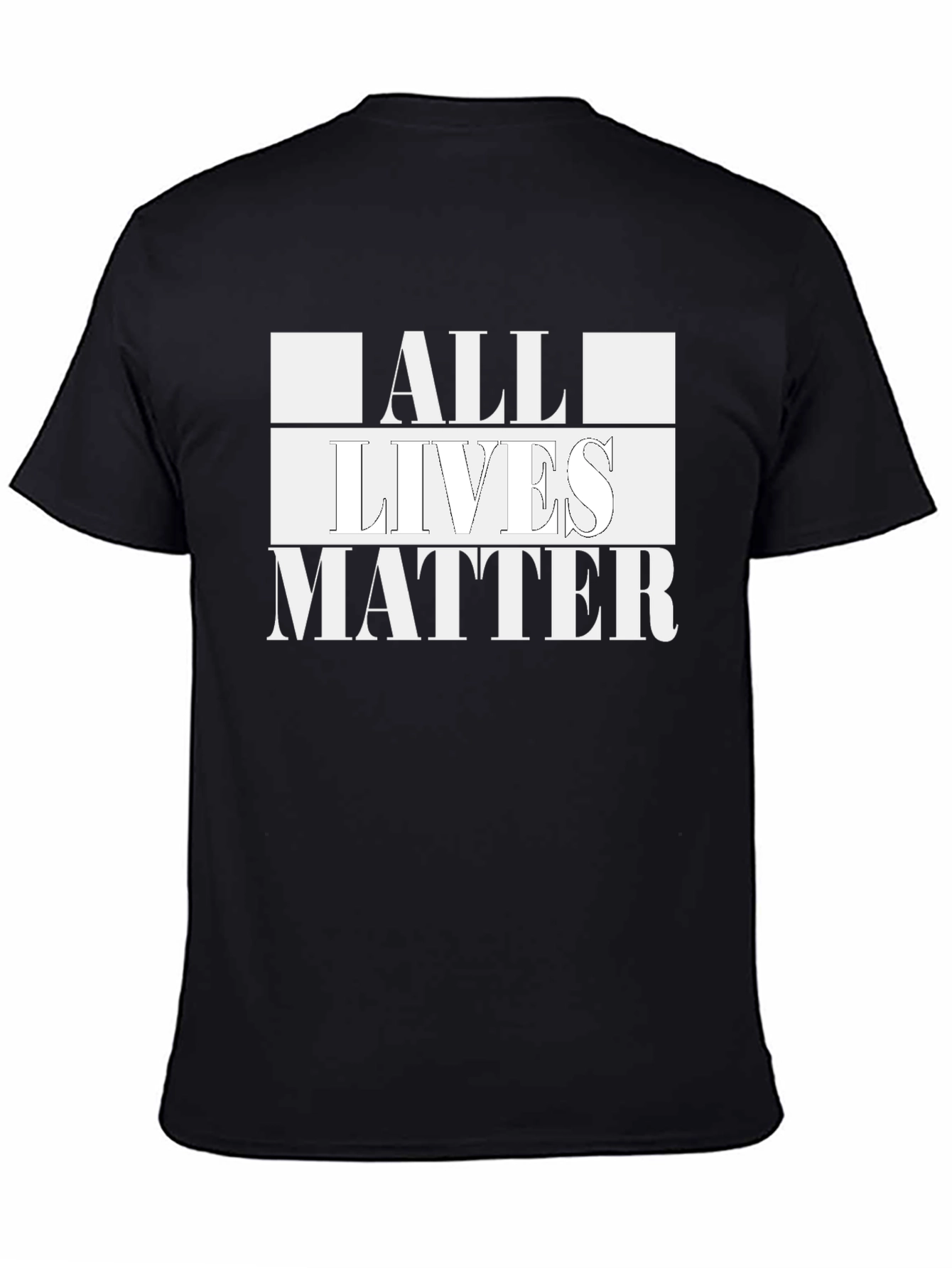 All Lives Matter Graphic Tee - Bold Statement Shirt