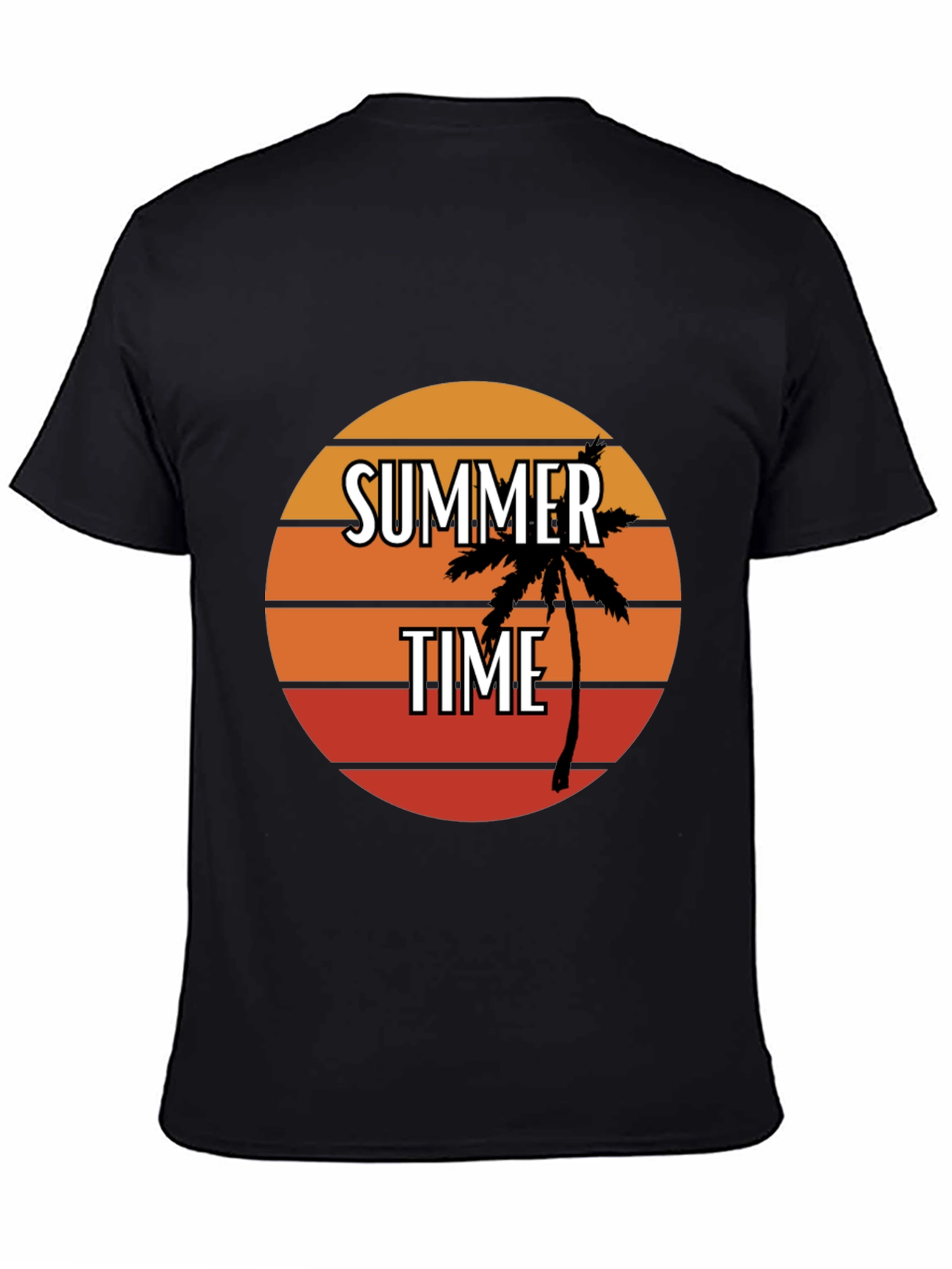 Summer Time Palm Tree Graphic Tee