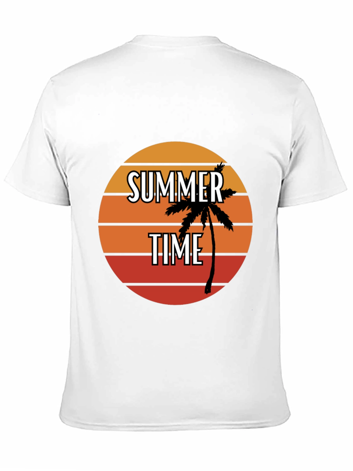Summer Time Palm Tree Graphic Tee