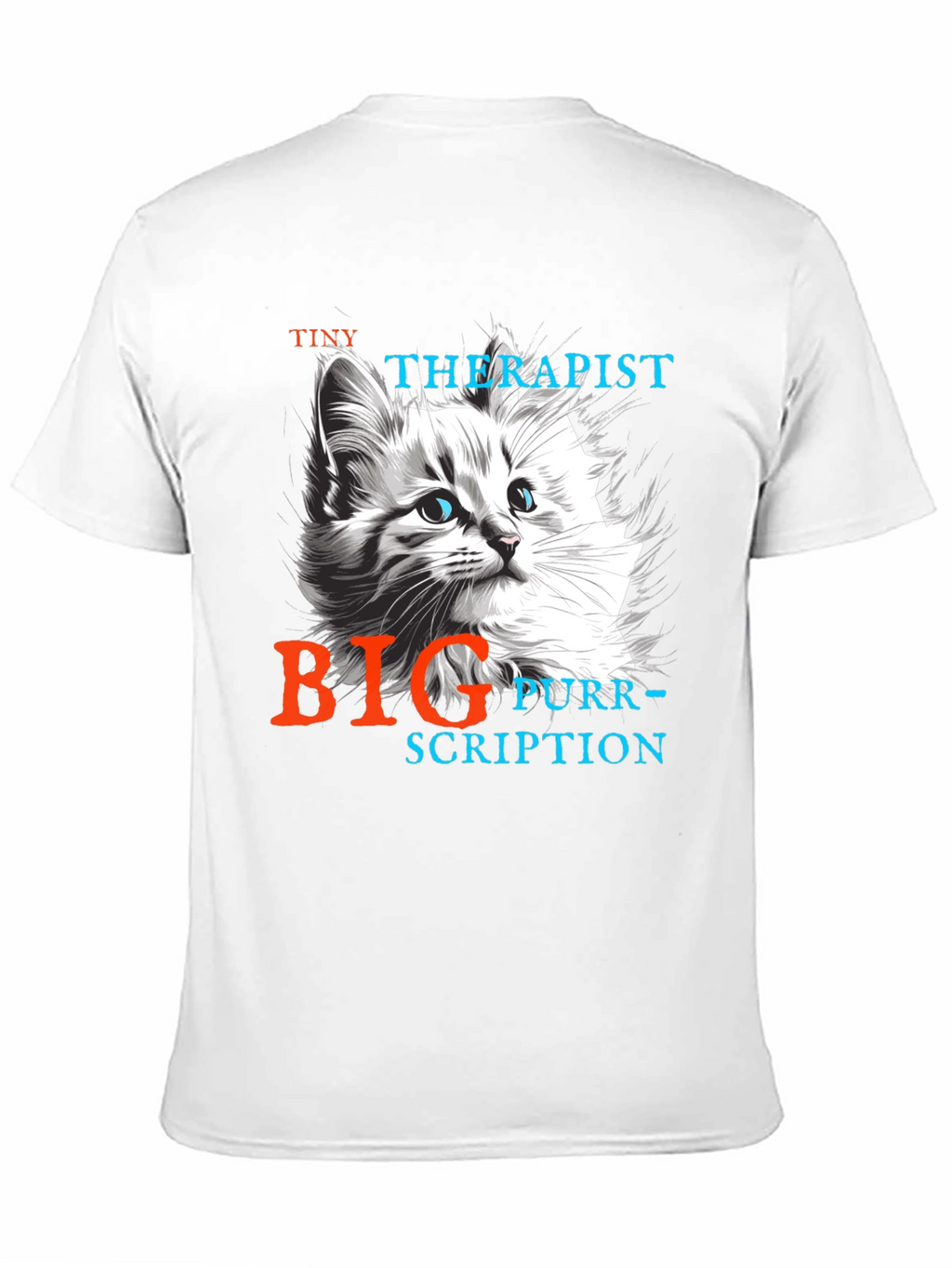 Tiny Therapist Big Purr-scription T-Shirt