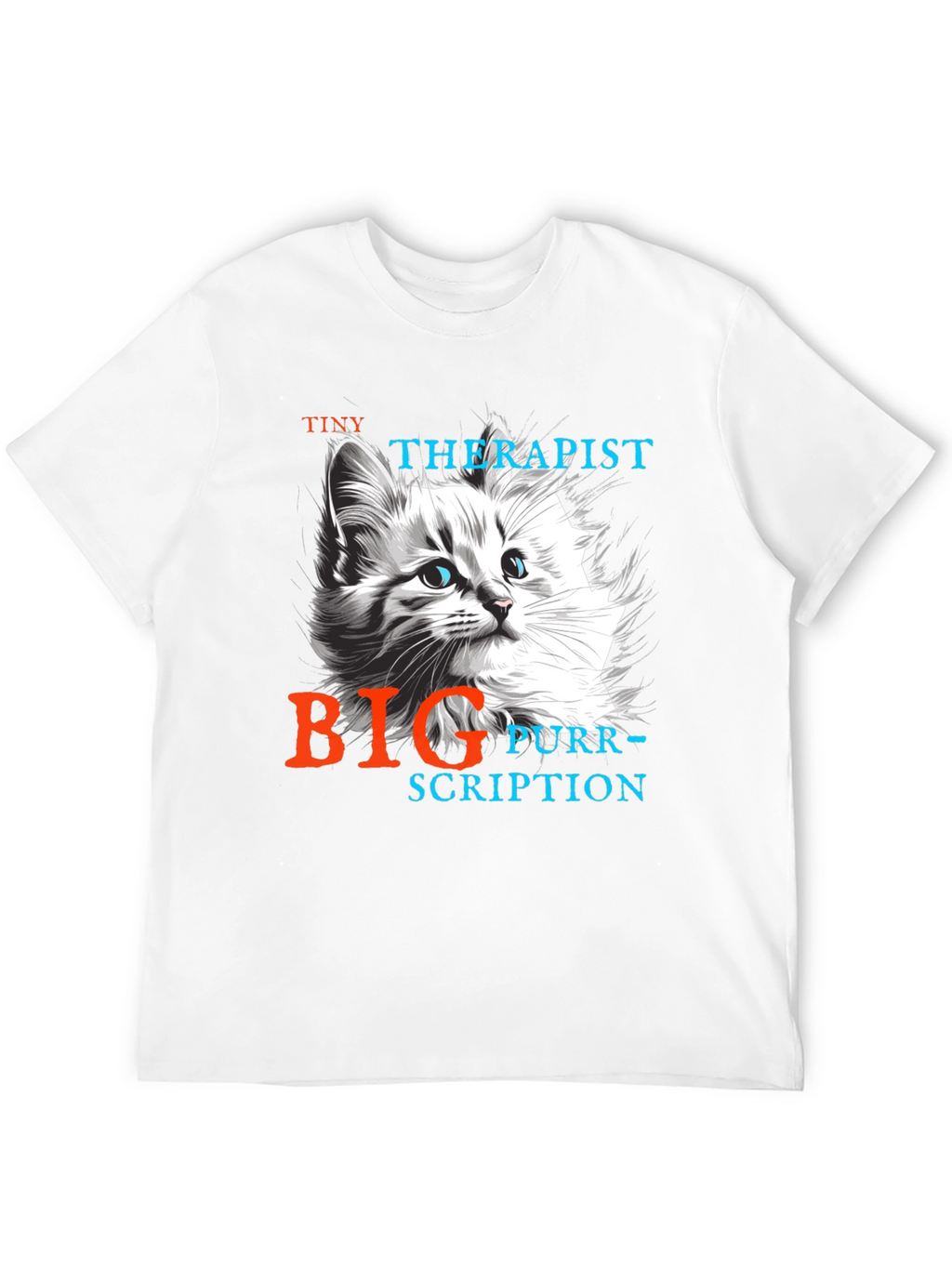 Tiny Therapist Big Purr-scription T-Shirt