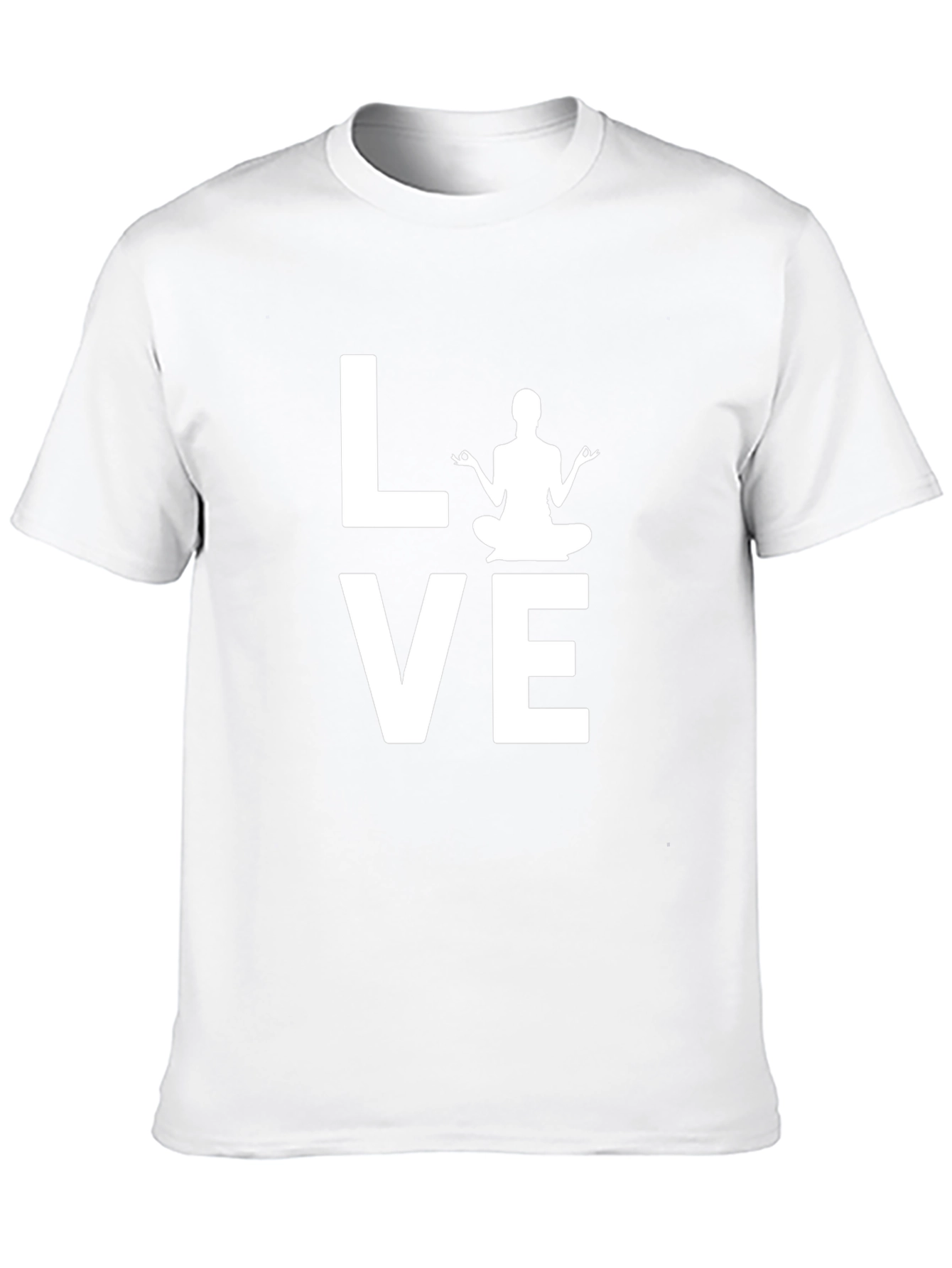 Yoga Love Graphic Tee - Soft Cotton Blend