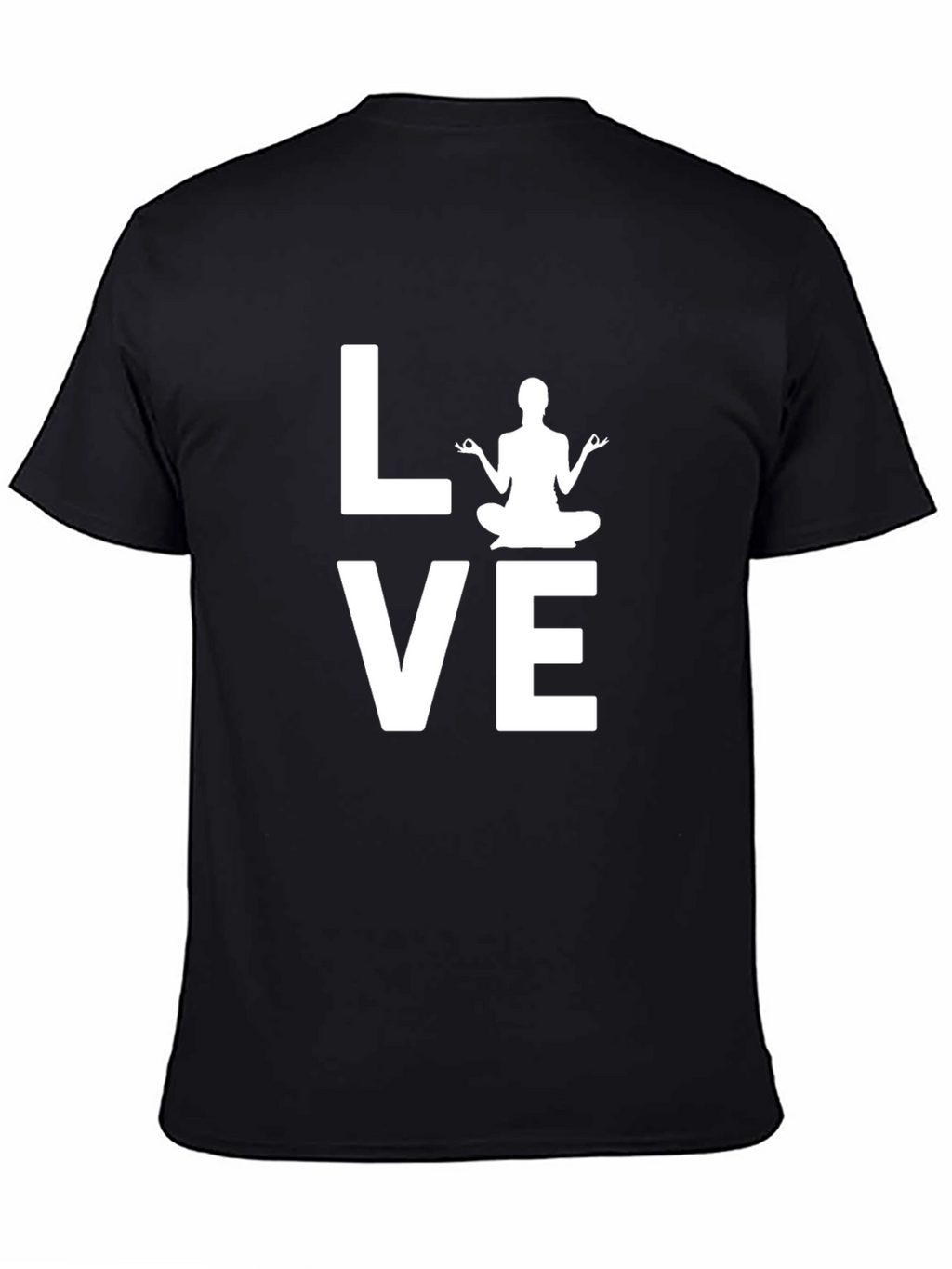 Yoga Love Graphic Tee - Soft Cotton Blend