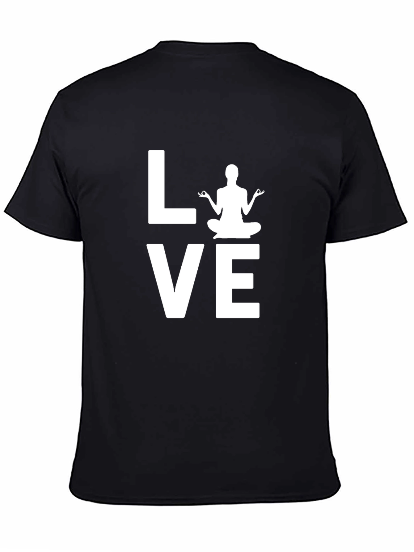 Yoga Love Graphic Tee - Soft Cotton Blend