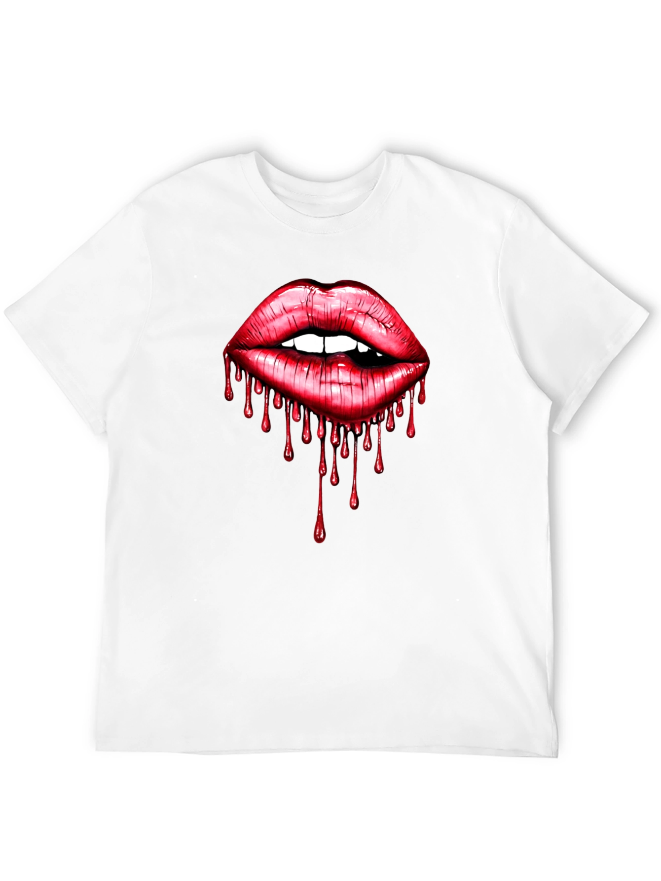Bloody Lips Graphic Tee - Unisex
