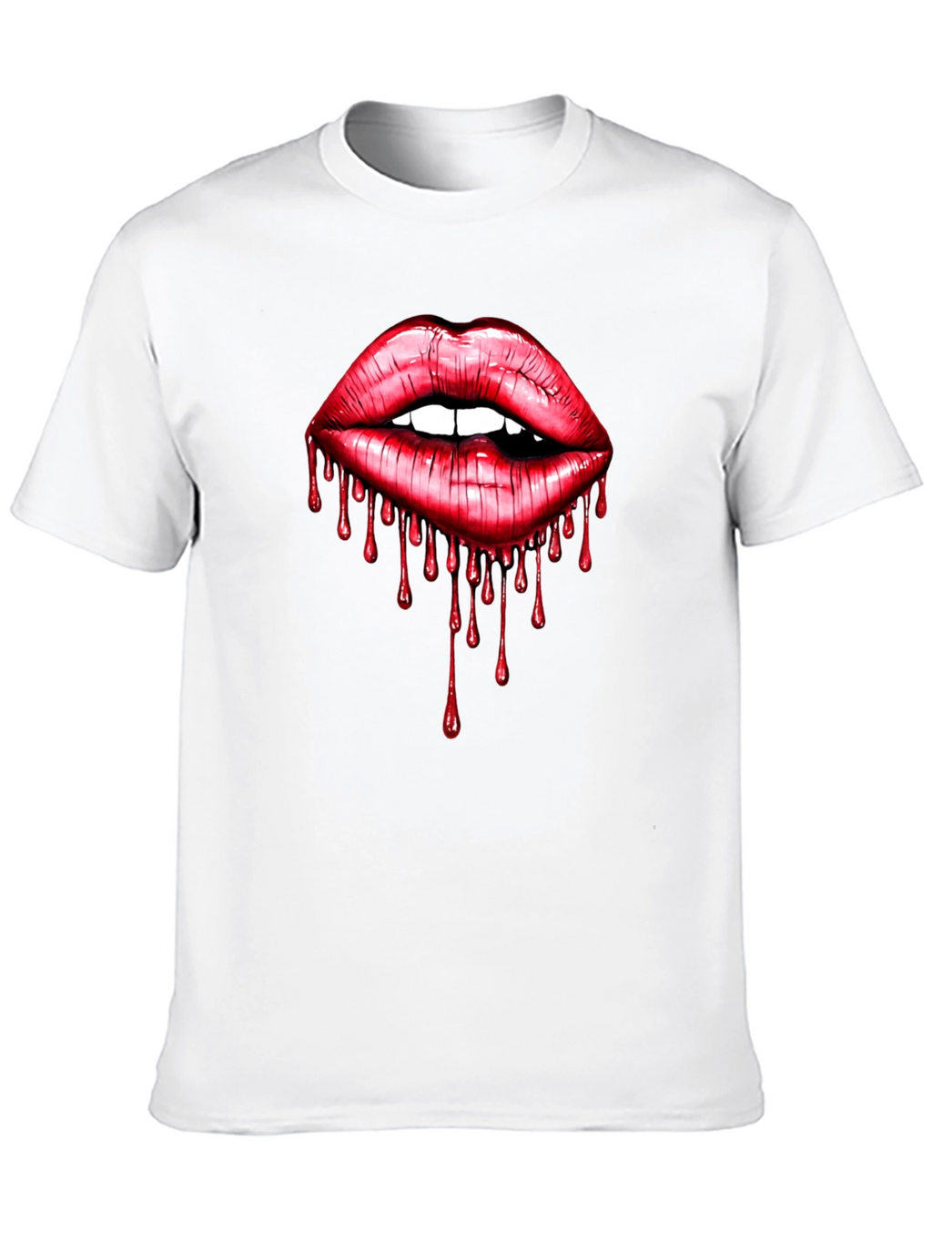 Bloody Lips Graphic Tee - Unisex