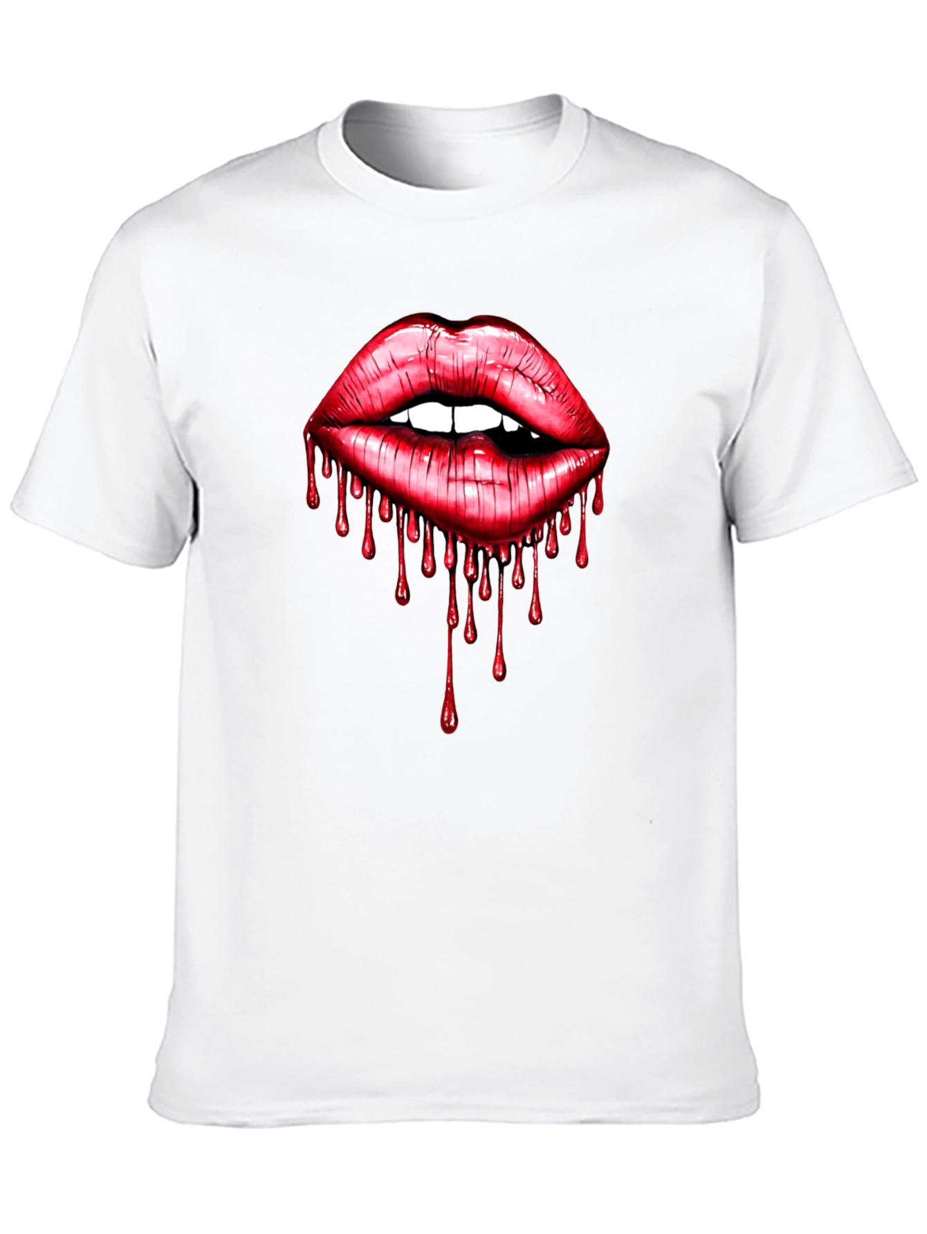 Bloody Lips Graphic Tee - Unisex
