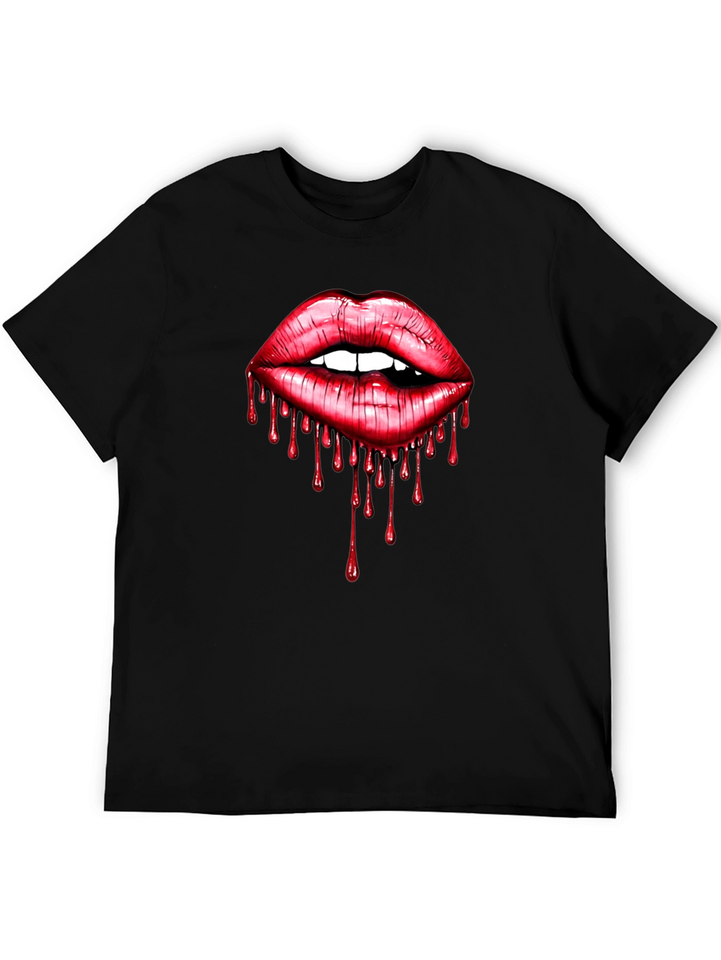 Bloody Lips Graphic Tee - Unisex