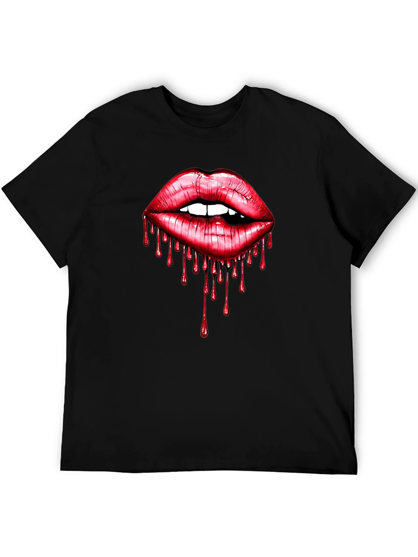 Bloody Lips Graphic Tee - Unisex