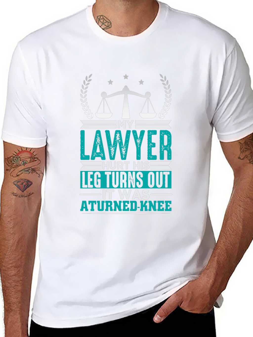 My Lawyer Hurt His Leg T-Shirt