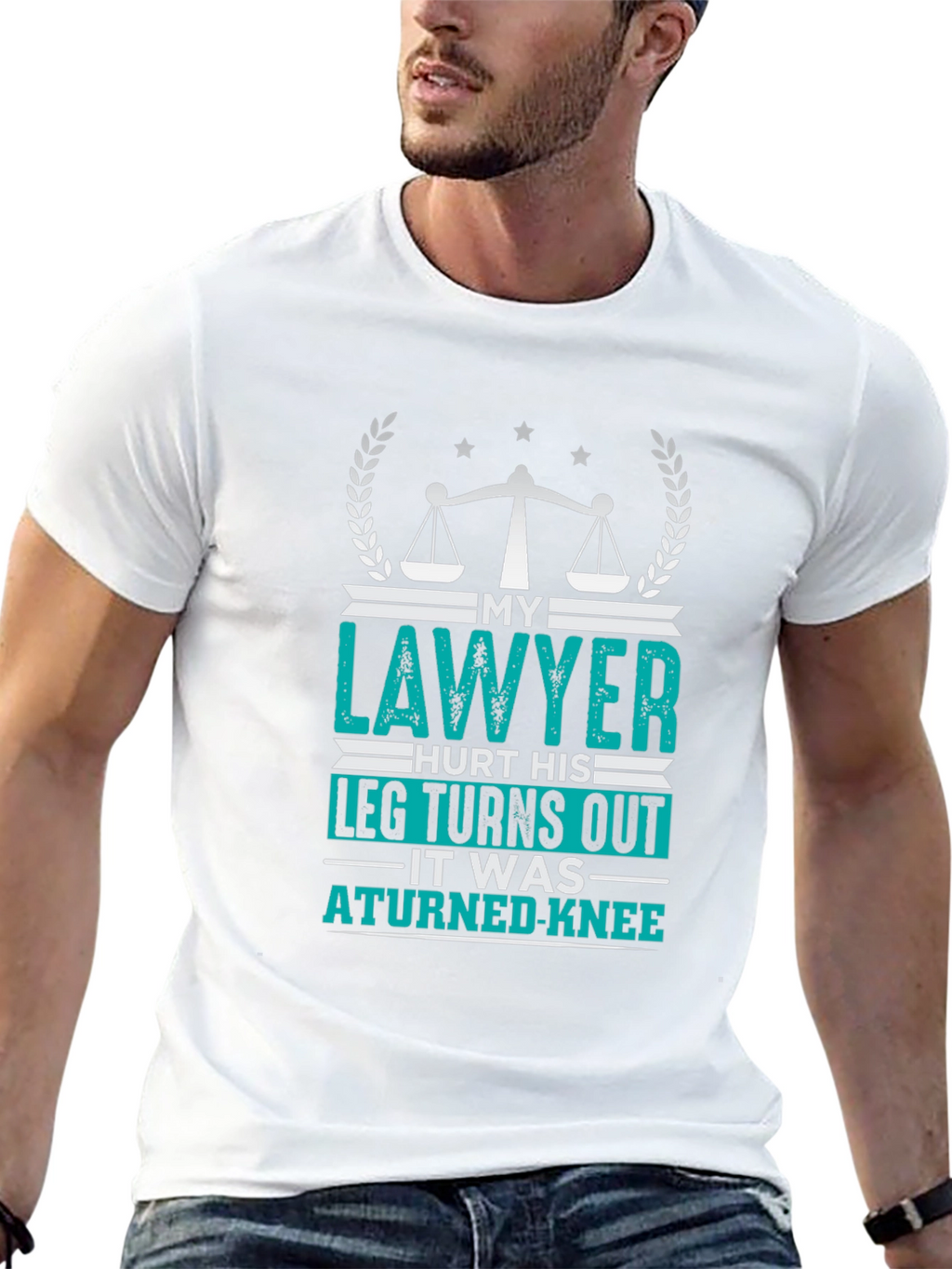 My Lawyer Hurt His Leg T-Shirt