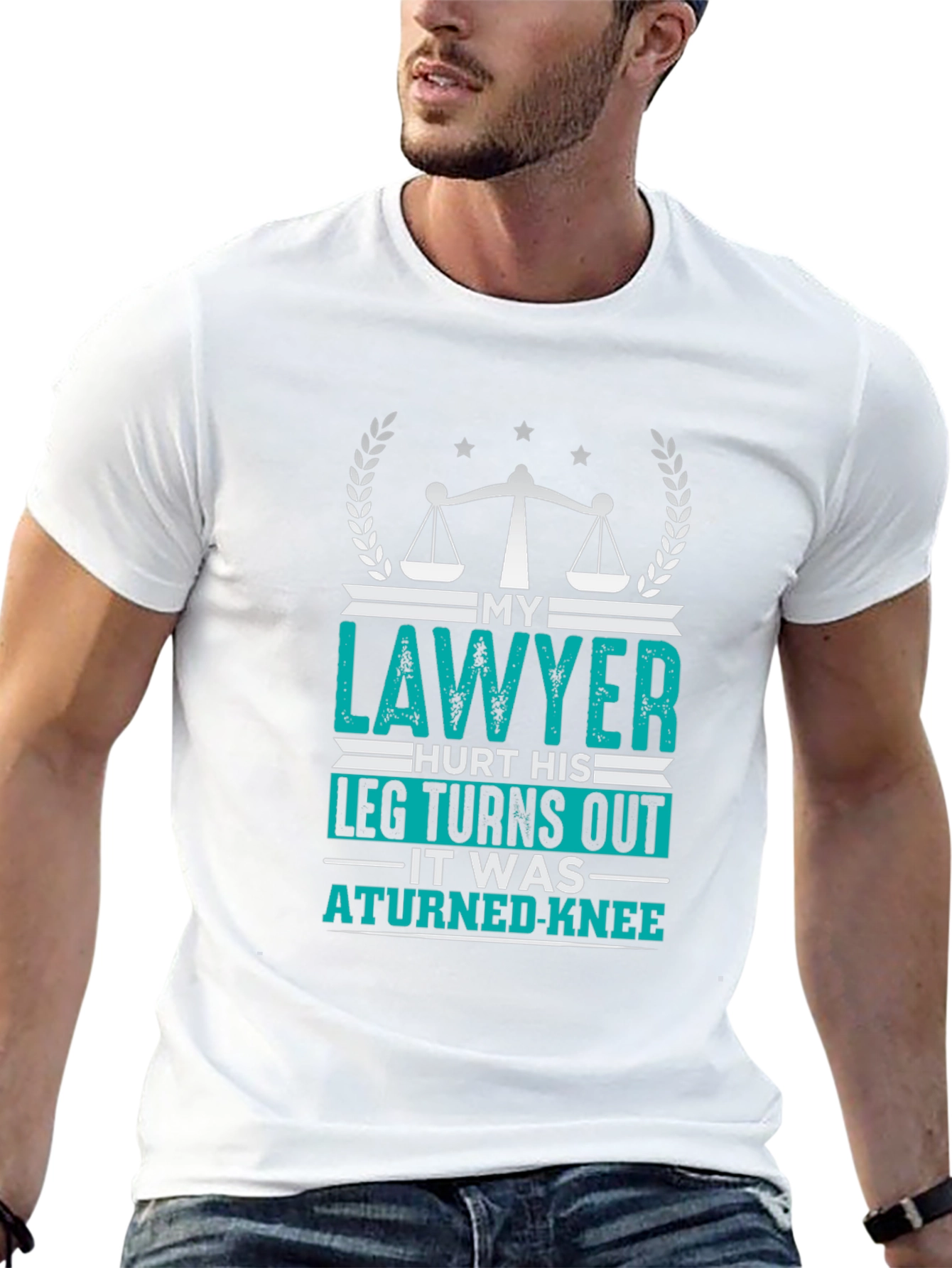 My Lawyer Hurt His Leg T-Shirt