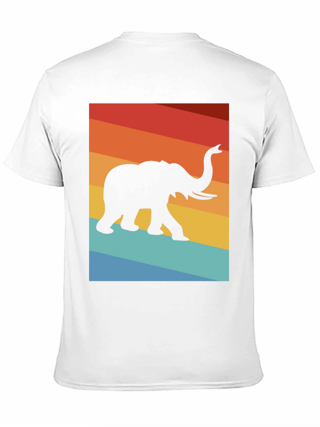 Retro Elephant Graphic Tee - Comfort Fit