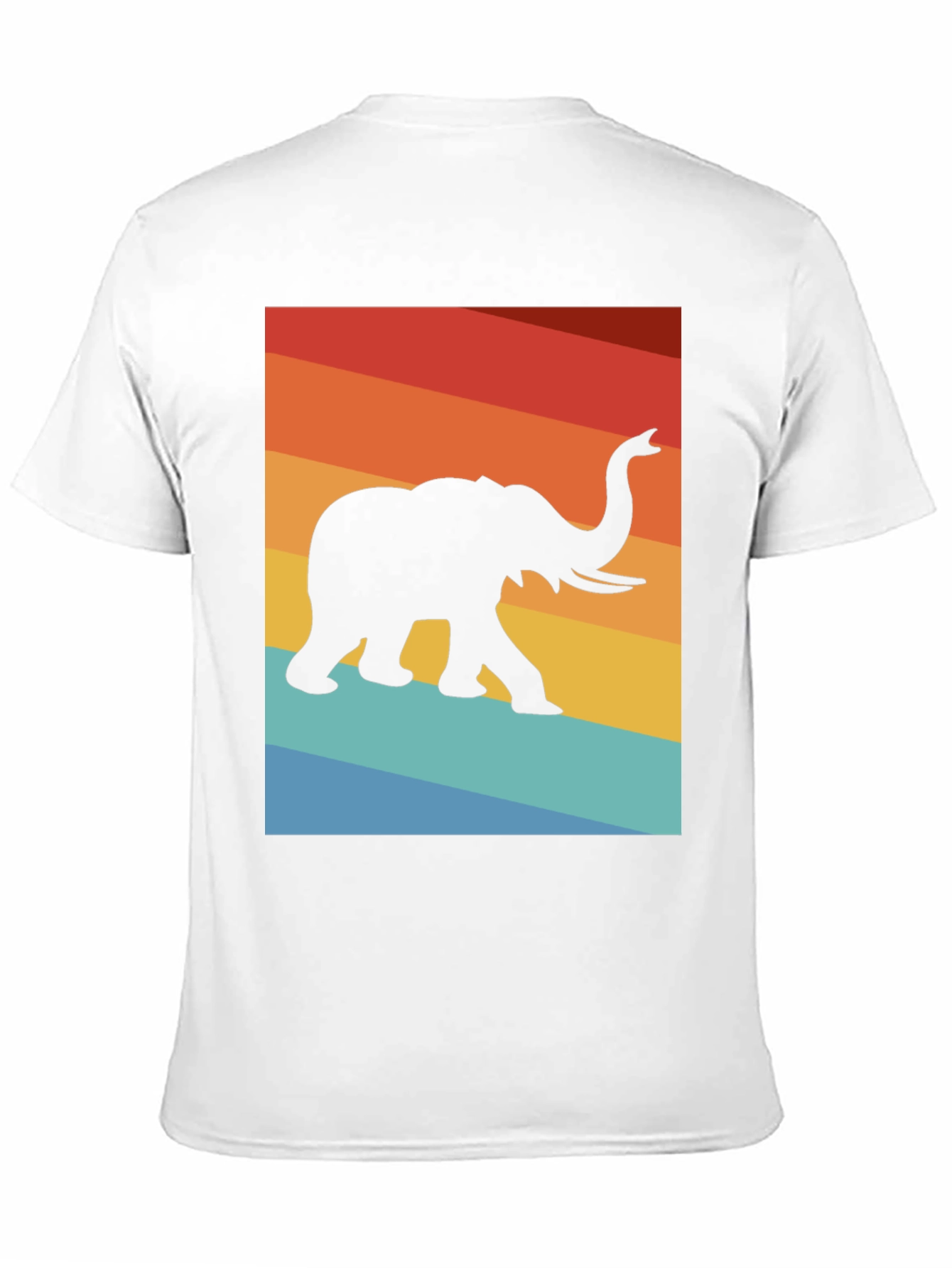 Retro Elephant Graphic Tee - Comfort Fit