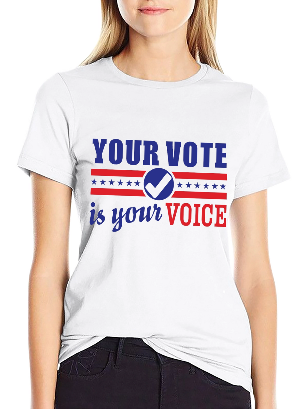 Your Vote is Your Voice Graphic Tee