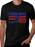 Your Vote is Your Voice Graphic Tee