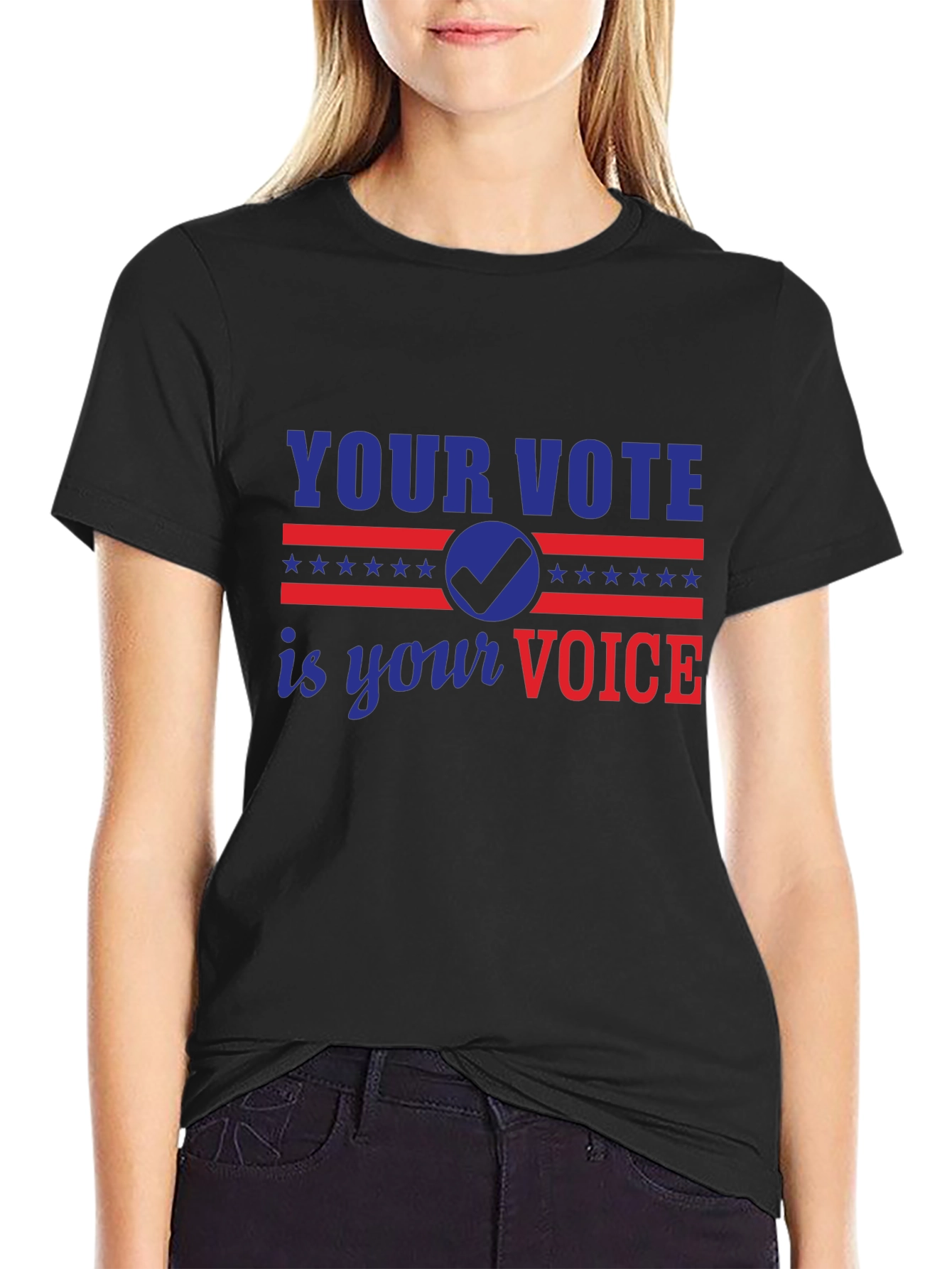 Your Vote is Your Voice Graphic Tee