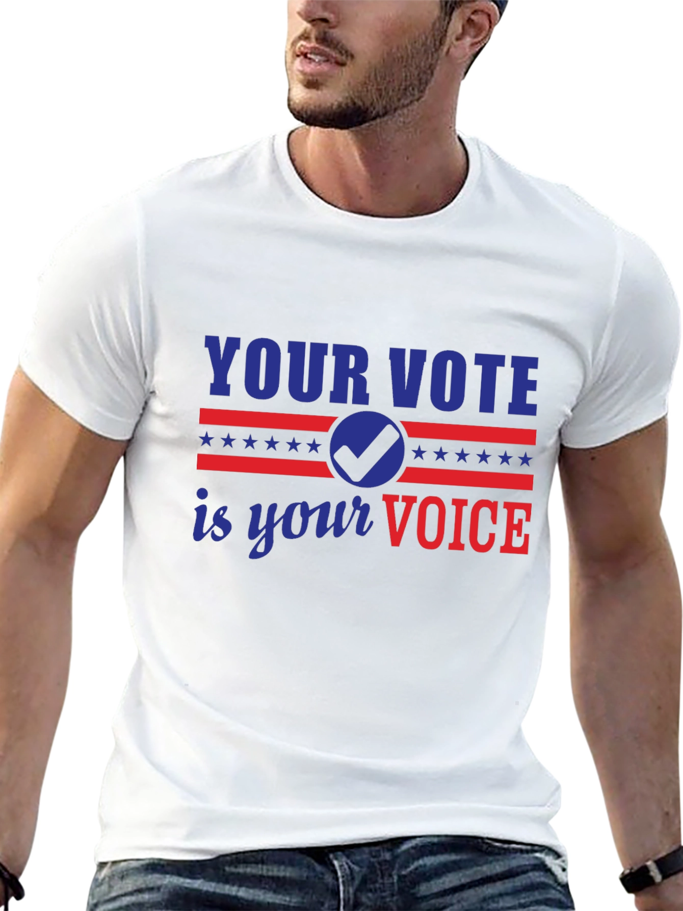 Your Vote is Your Voice Graphic Tee