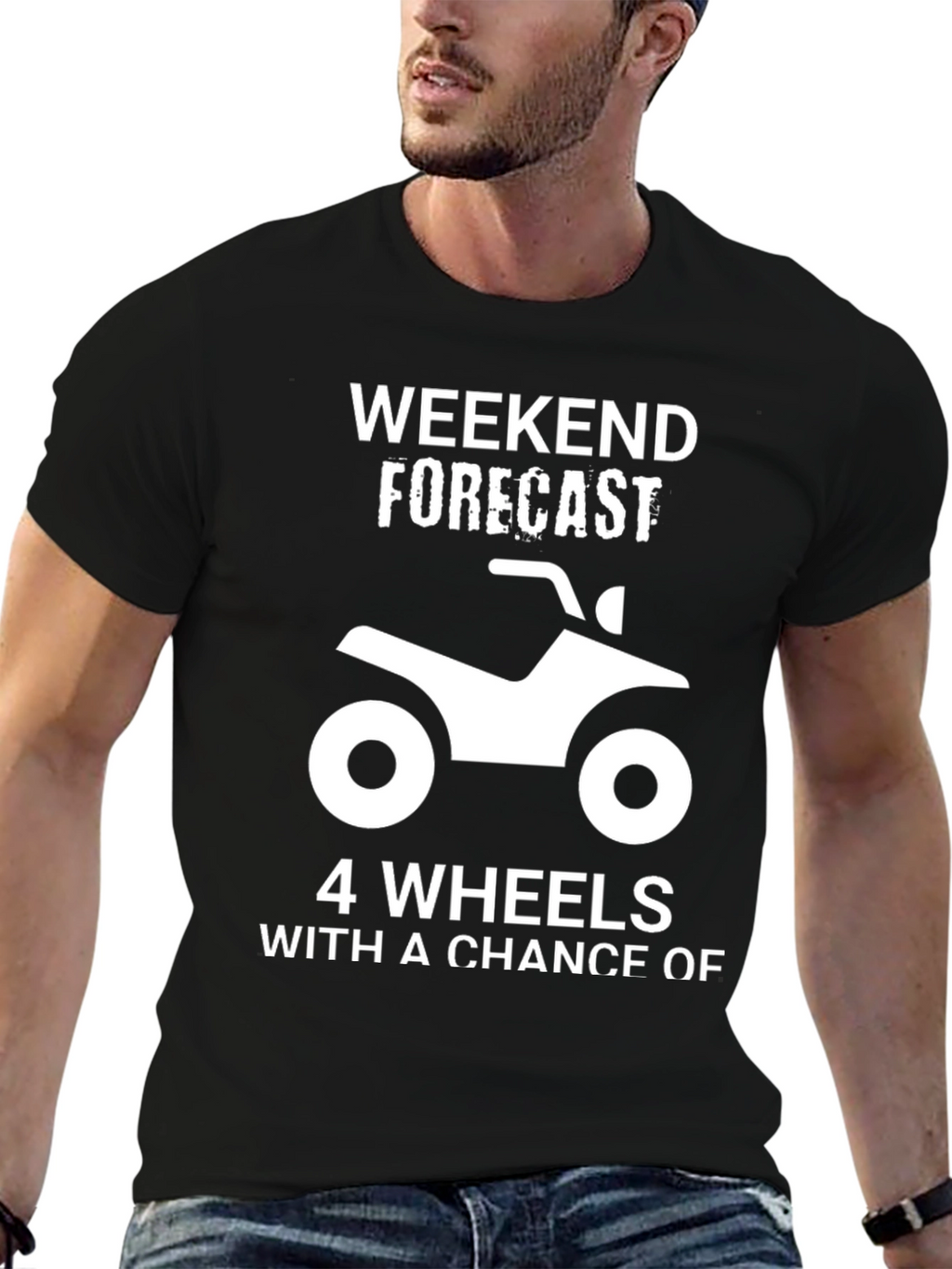 Weekend Forecast ATV T-Shirt