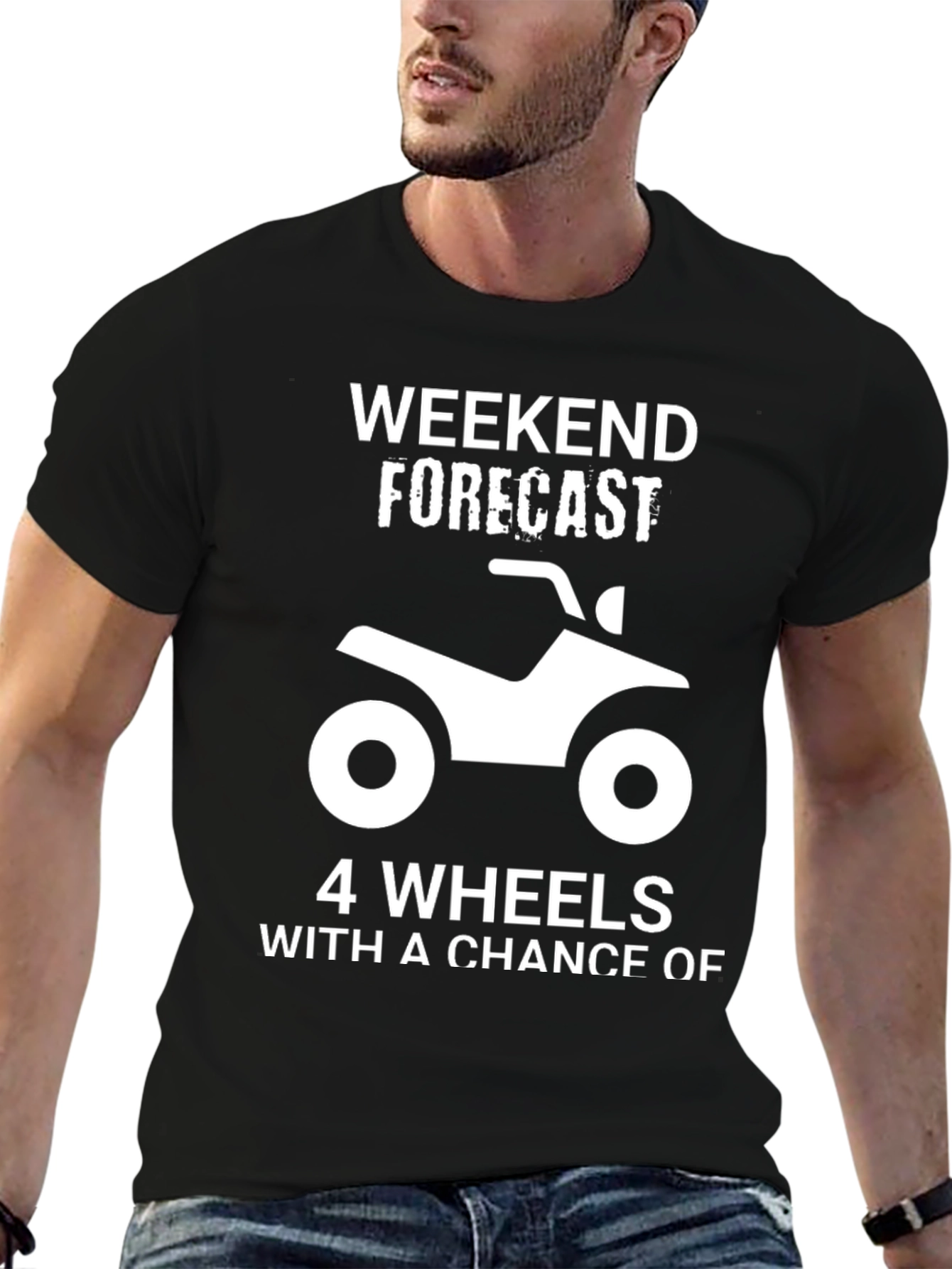 Weekend Forecast ATV T-Shirt
