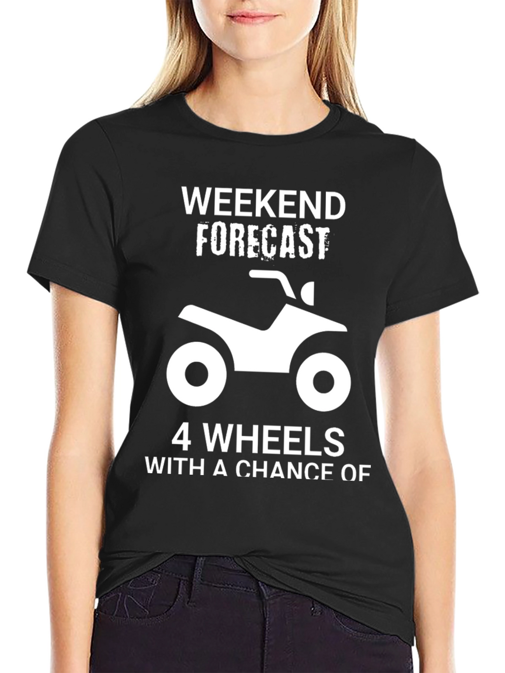 Weekend Forecast ATV T-Shirt