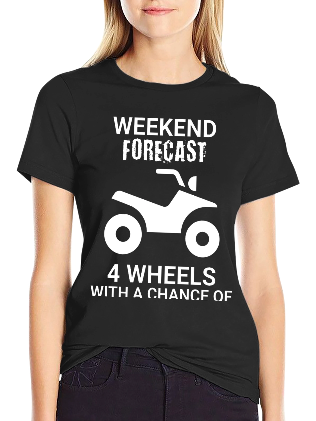 Weekend Forecast ATV T-Shirt
