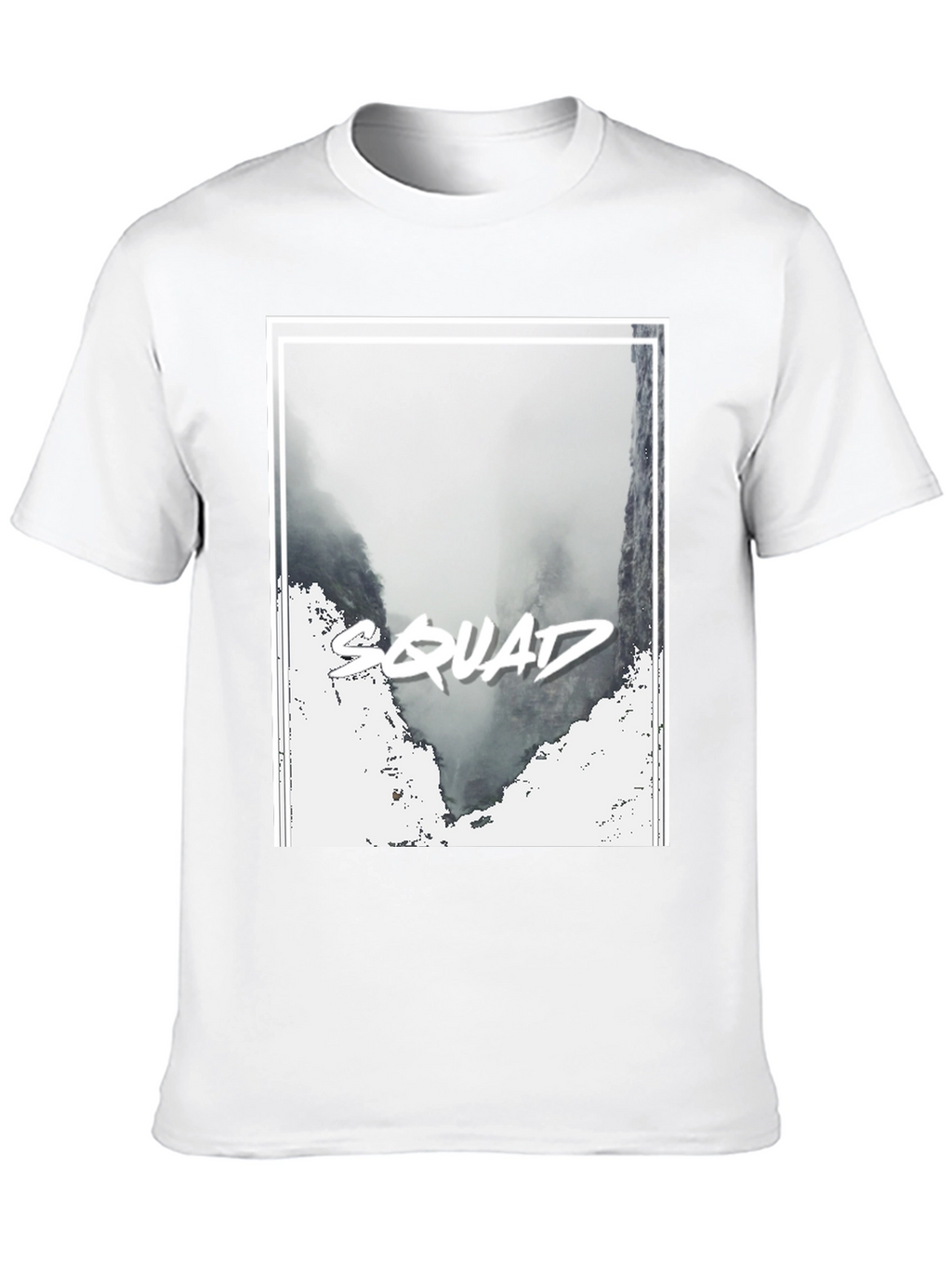 Squad T-Shirt - Black Crew Neck Tee