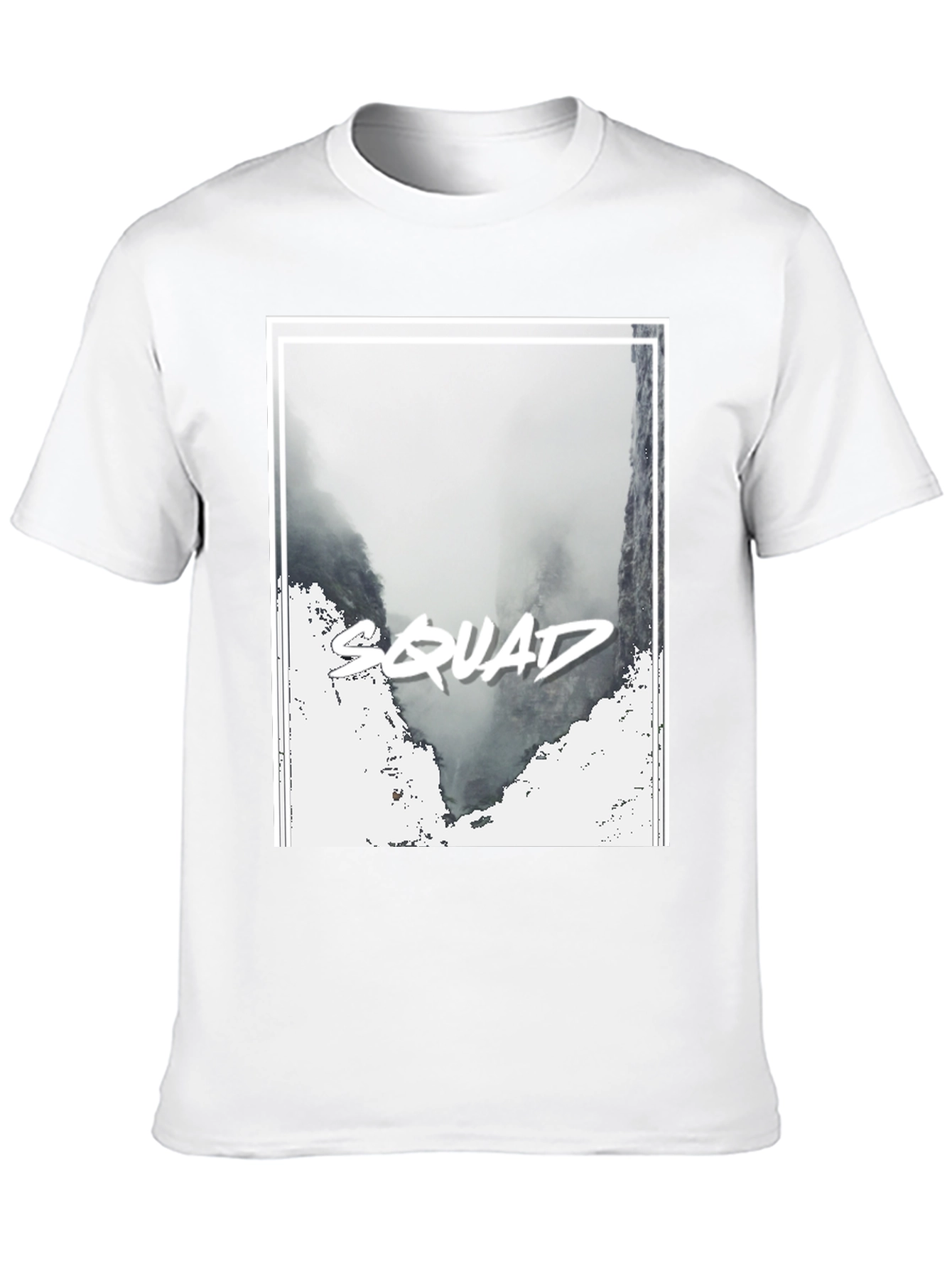 Squad T-Shirt - Black Crew Neck Tee
