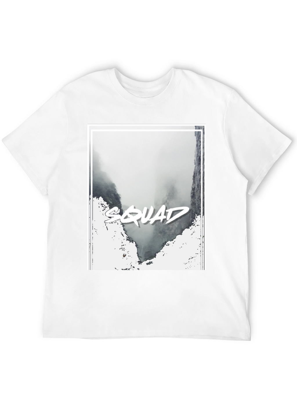 Squad T-Shirt - Black Crew Neck Tee