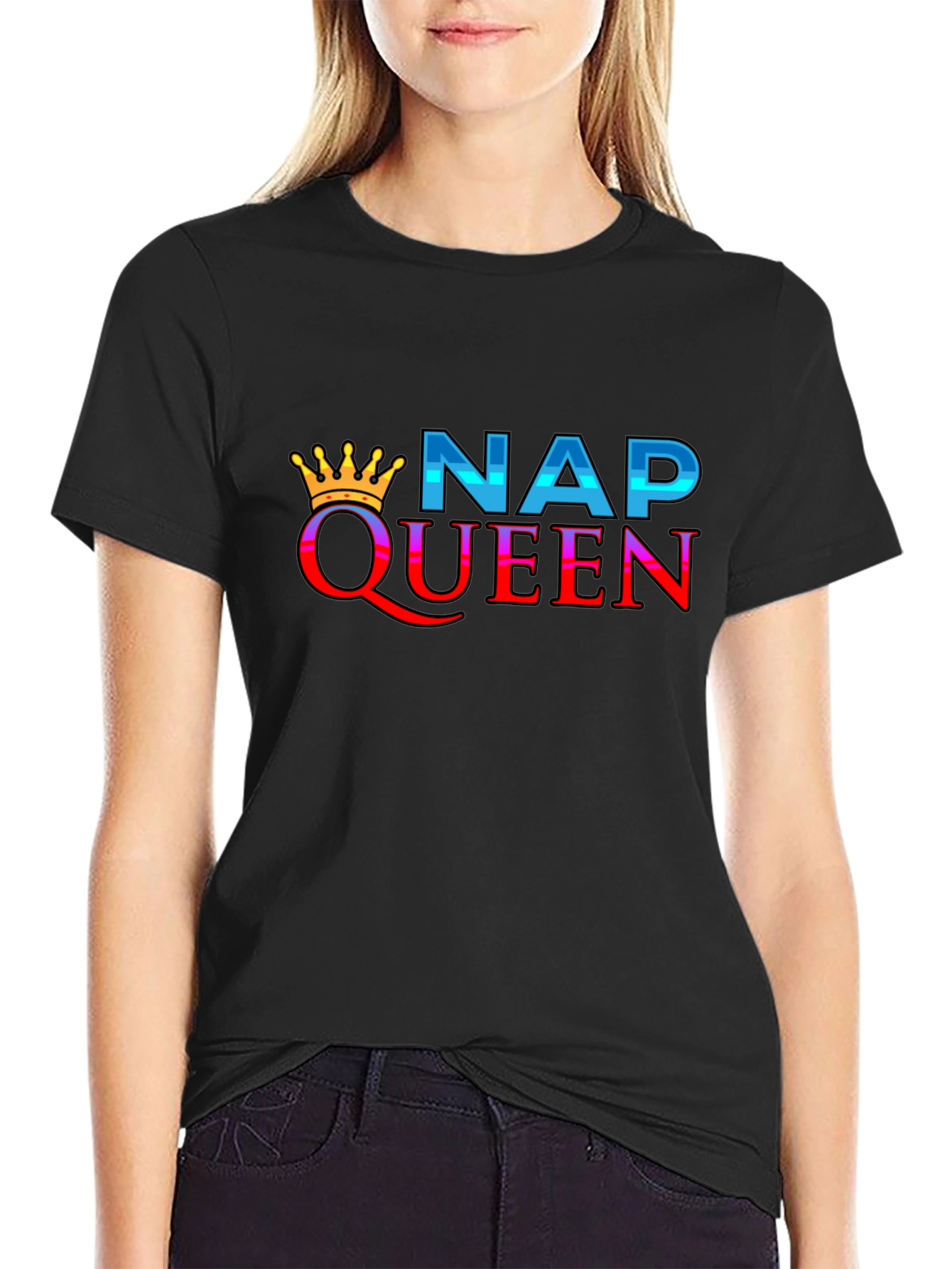 Nap Queen Graphic T-Shirt - Relax in Style