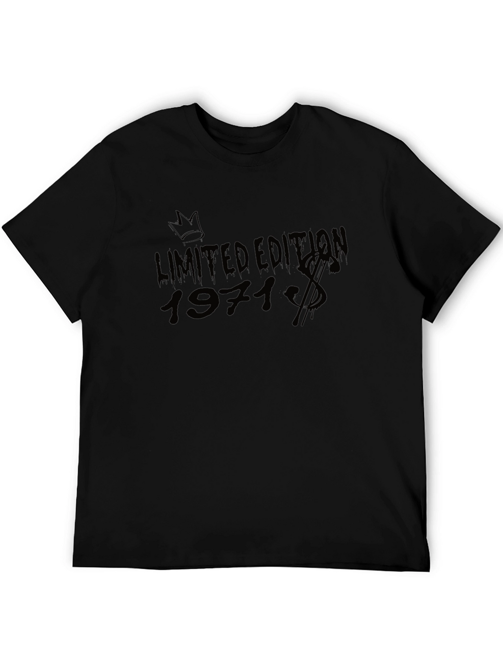 Limited Edition 1971 Black Graphic T-Shirt