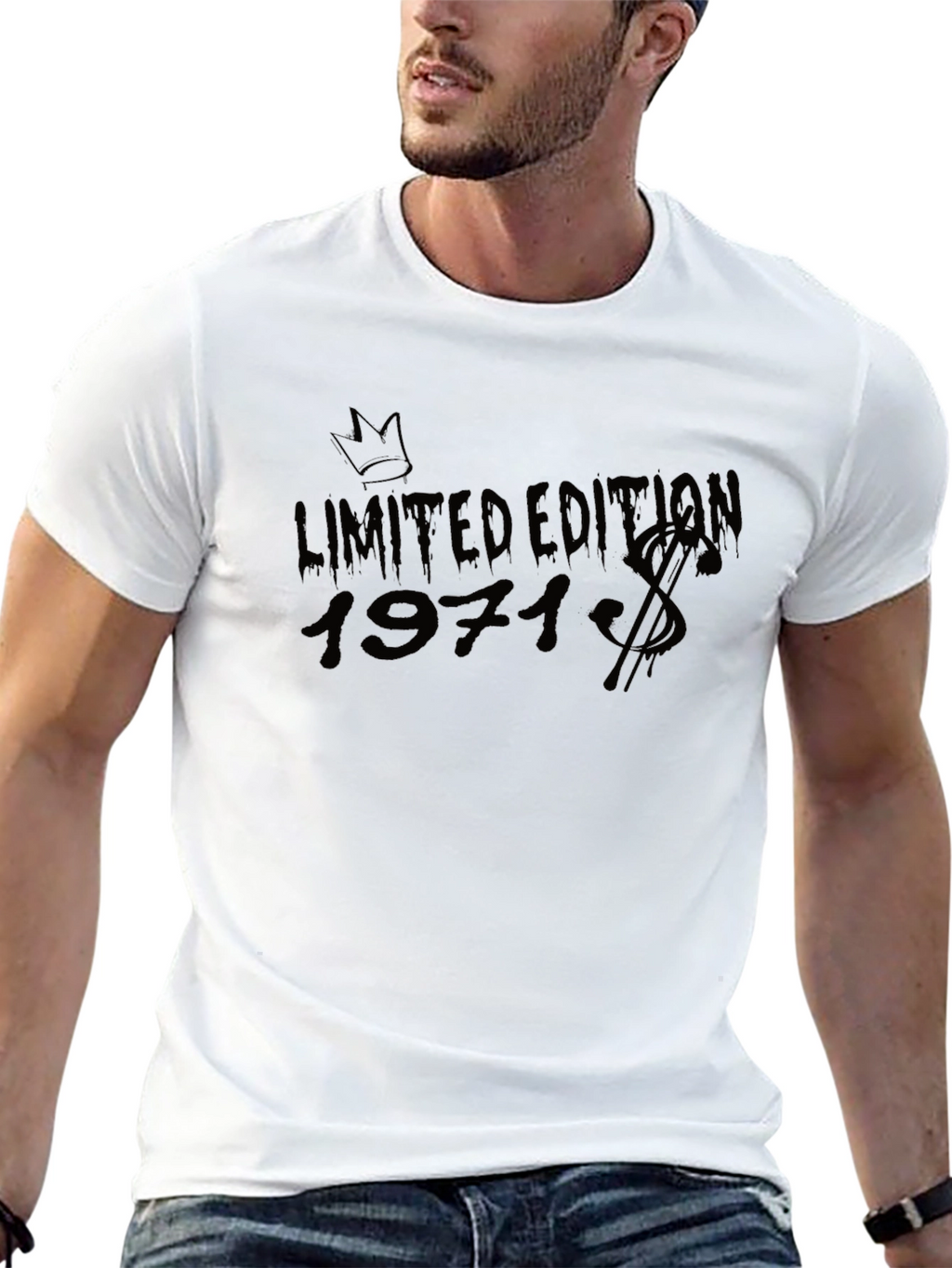 Limited Edition 1971 Black Graphic T-Shirt
