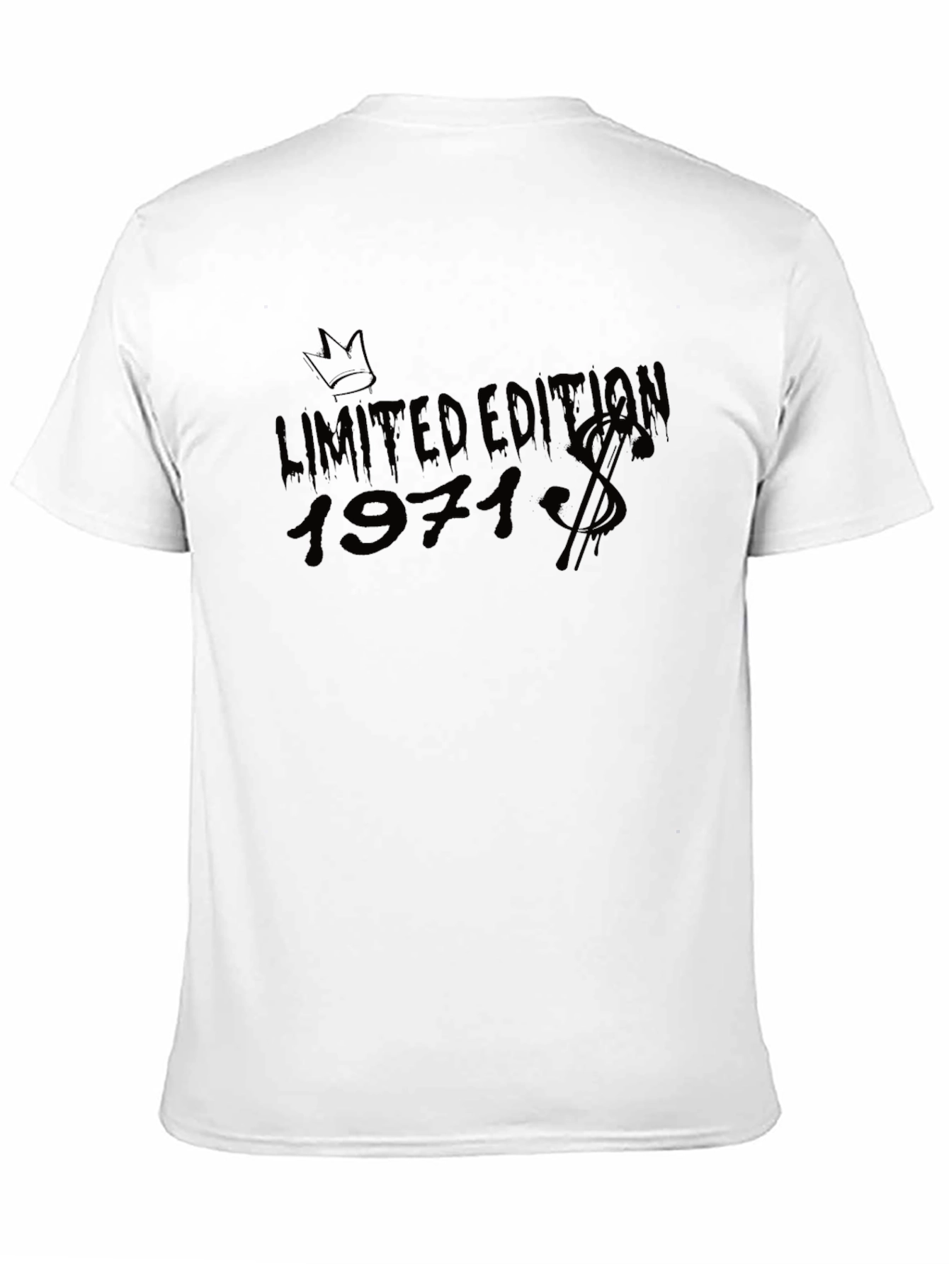 Limited Edition 1971 Black Graphic T-Shirt