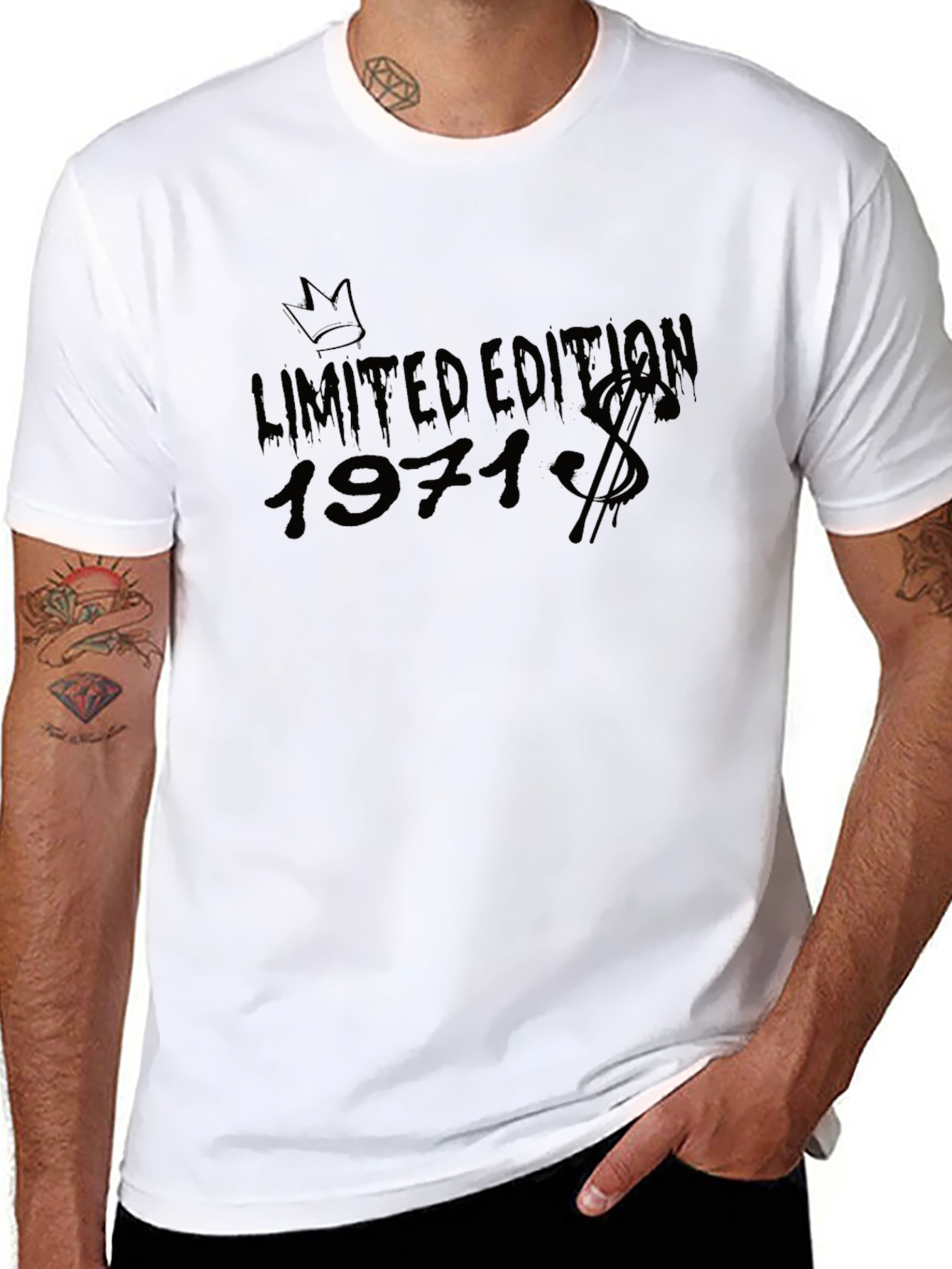 Limited Edition 1971 Black Graphic T-Shirt