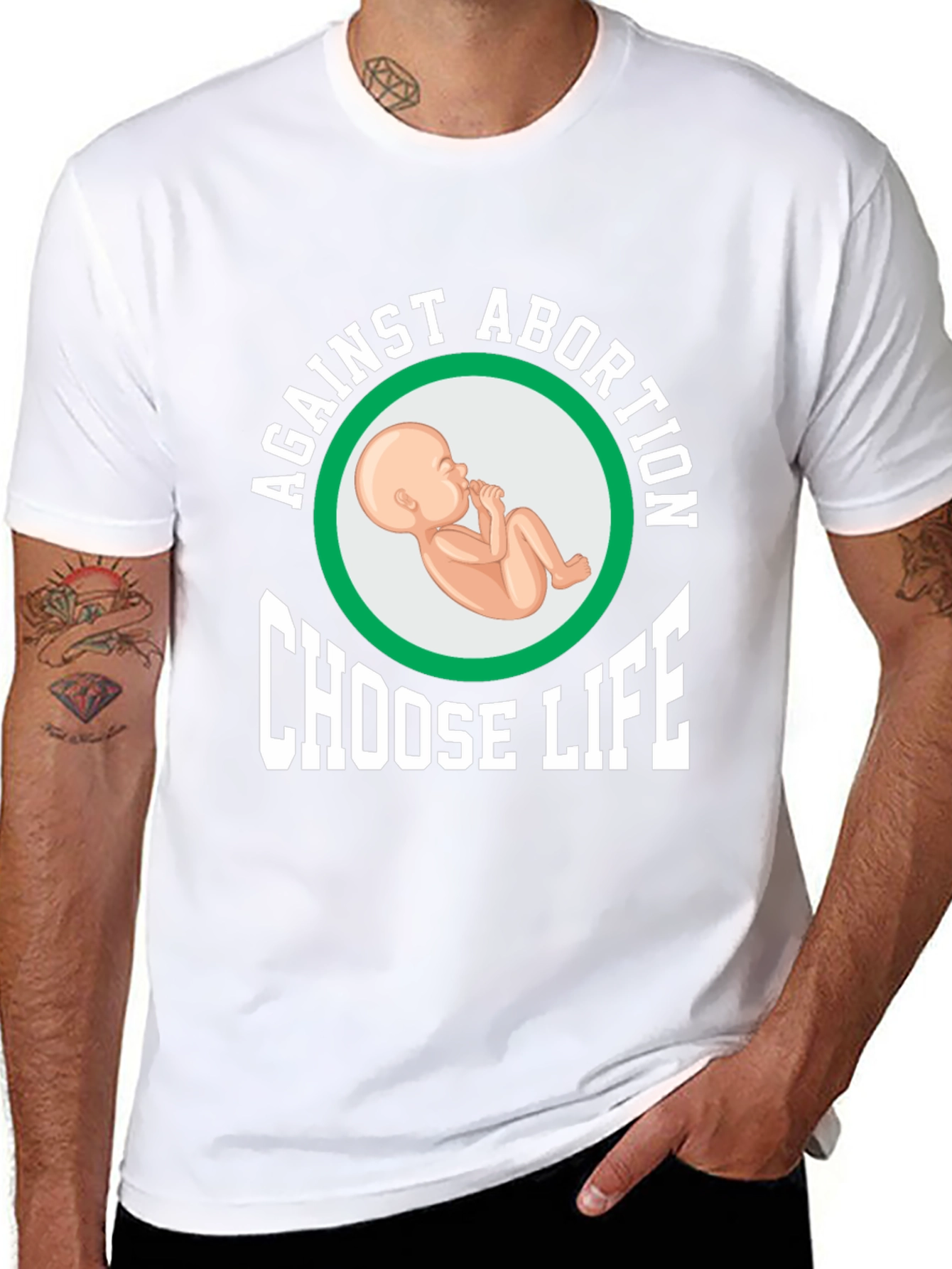 Against Abortion Choose Life T-Shirt