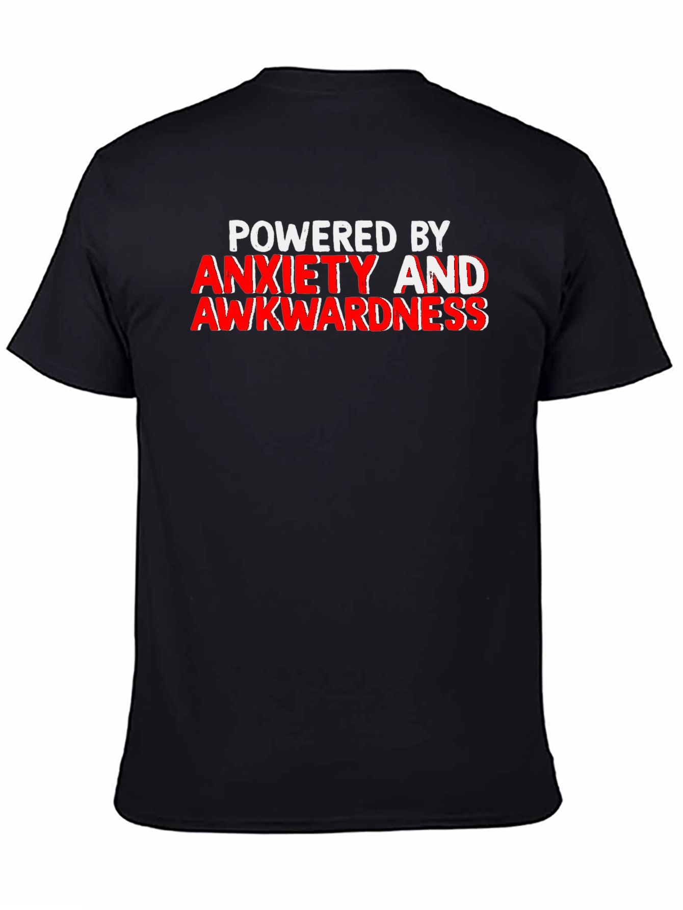 Anxiety & Awkwardness T-Shirt - Funny Slogan Tee