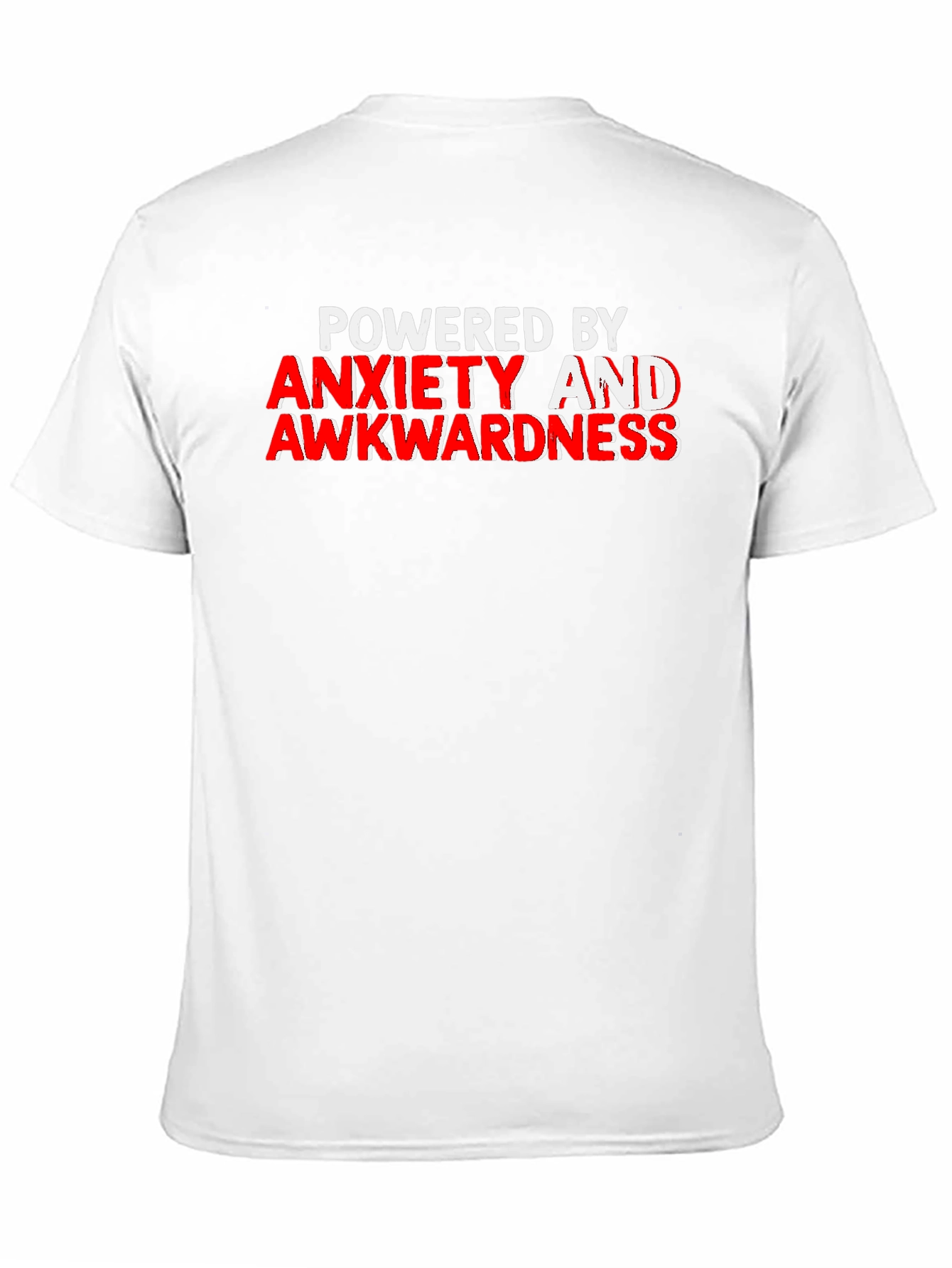 Anxiety & Awkwardness T-Shirt - Funny Slogan Tee